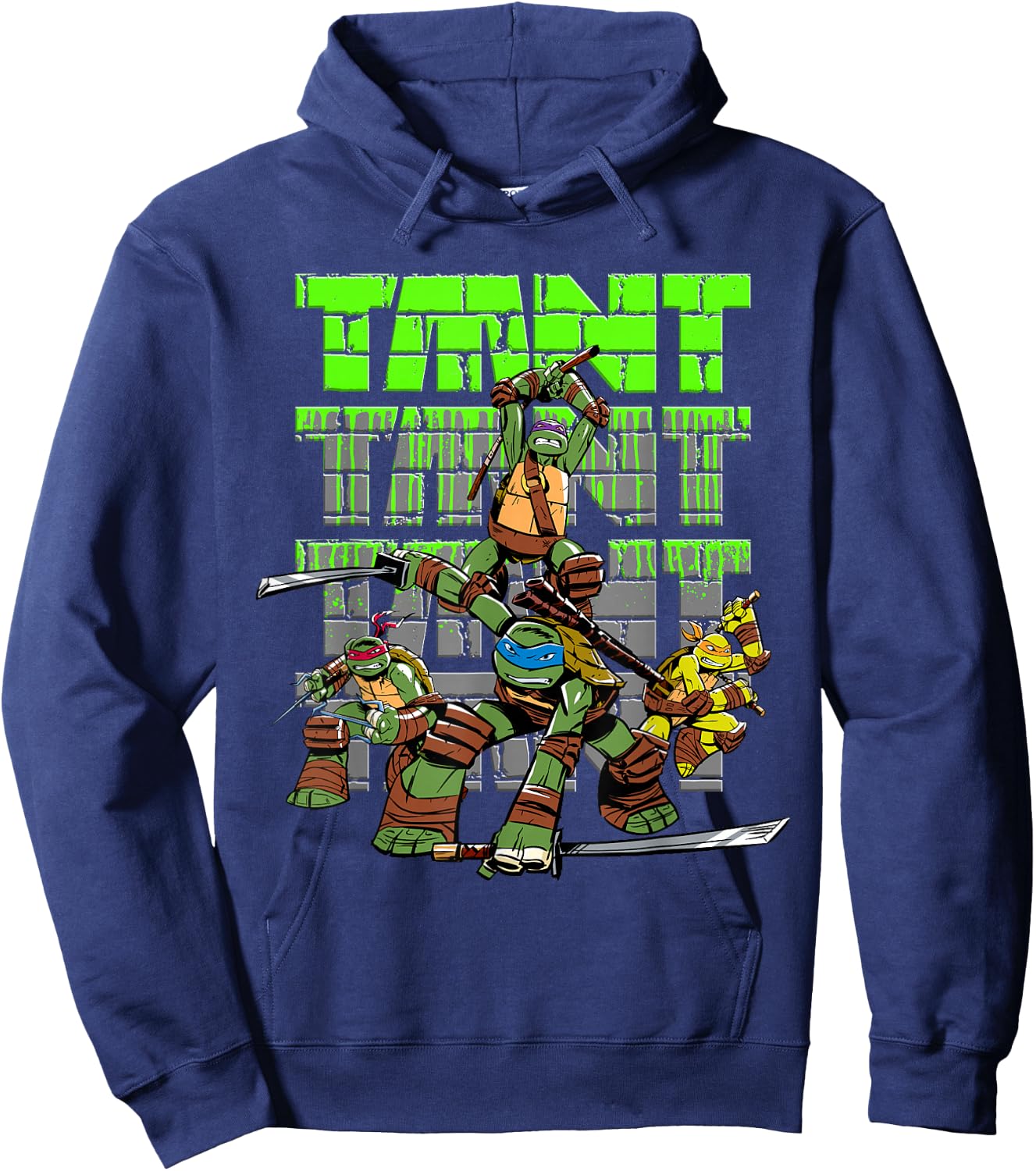 "TMNT" Oozing Wall Hoodie - Hoodie | Navy