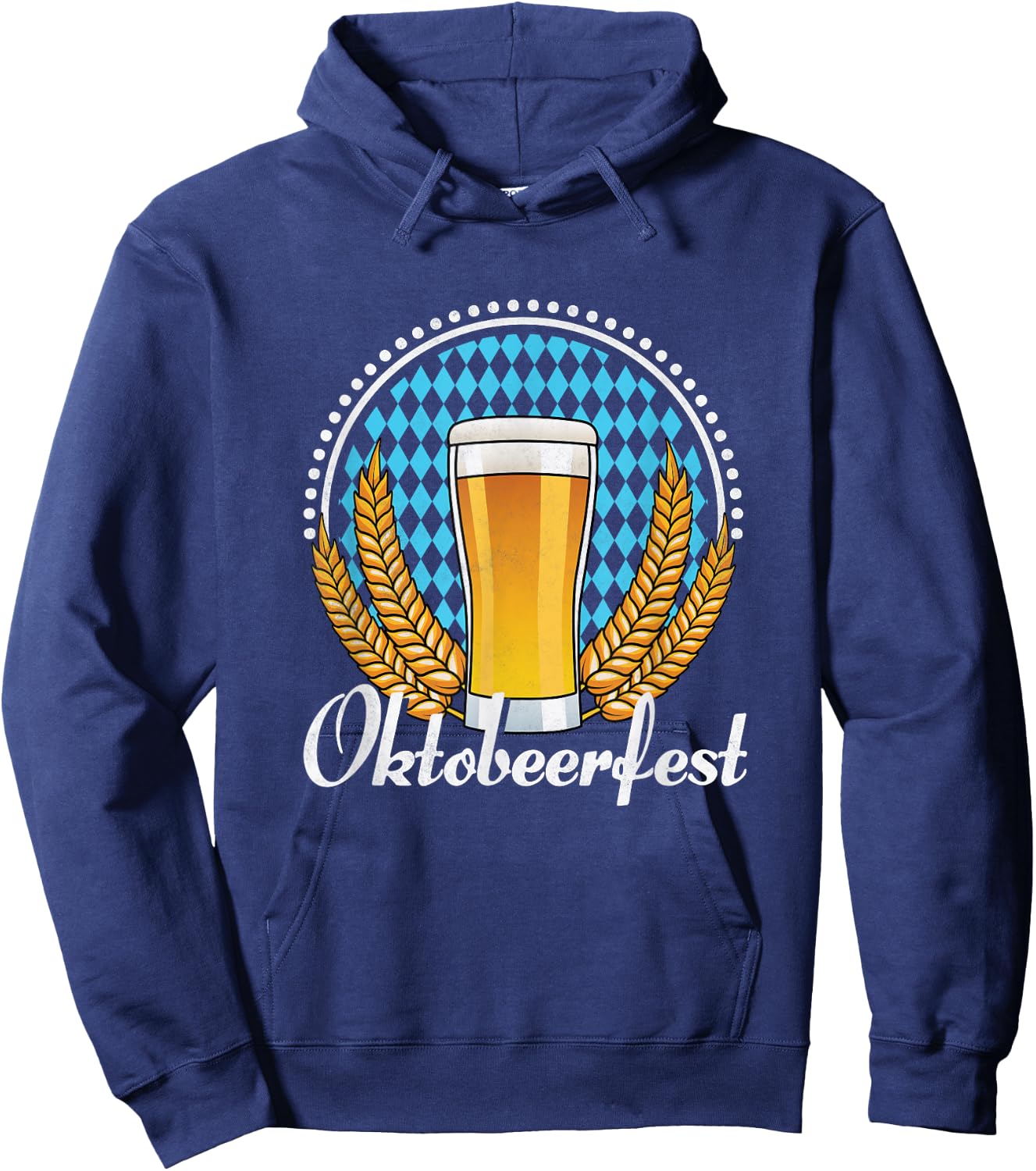 Octobeerfest, Beer Day Oktoberfest Hoodie - Hoodie | Navy