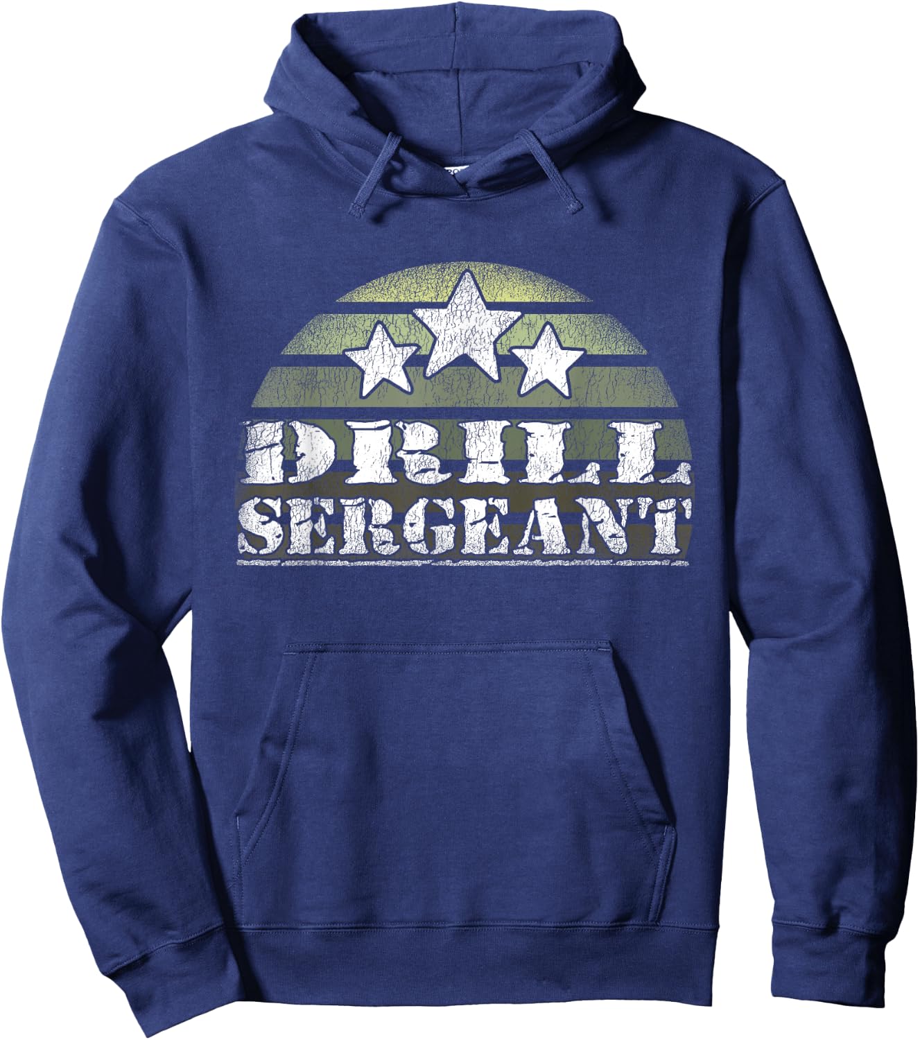 Drill Sergeant Uniform Military Boot Camp Hoodie - Hoodie | Navy