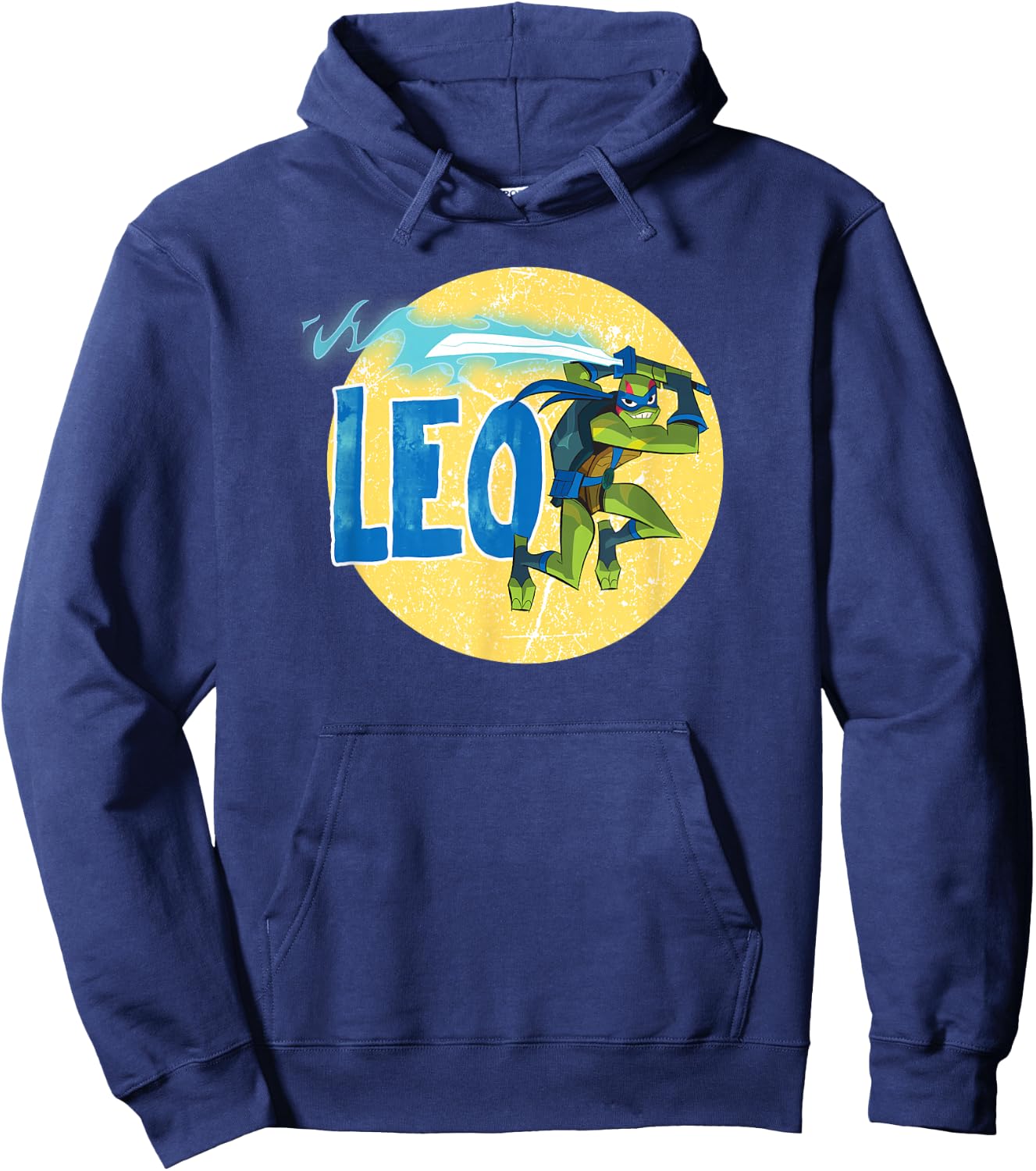 Leonard "Leo" the Ninja Turtle Hoodie - Hoodie | Navy