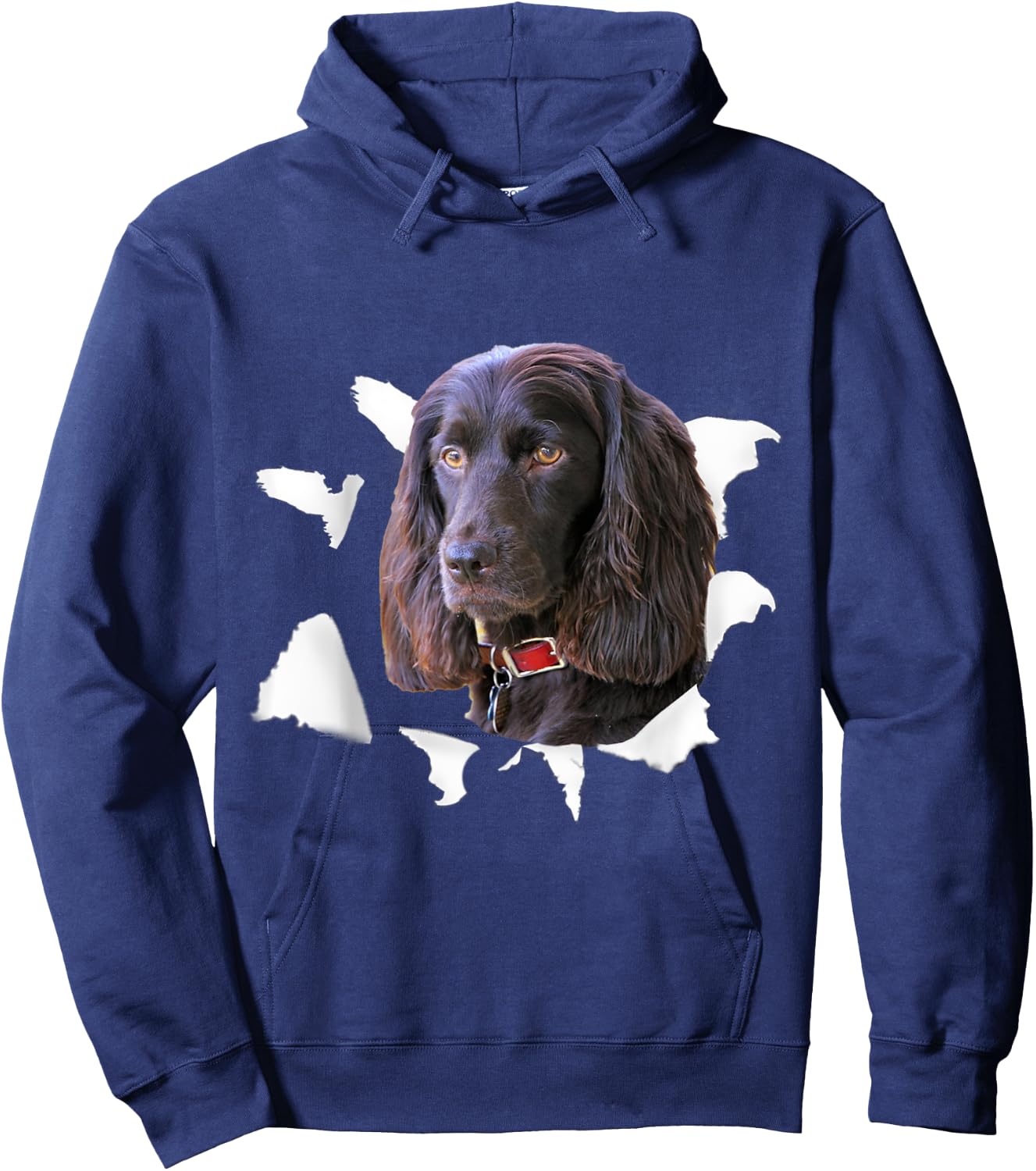 Boykin Spaniel Shirt - Boykin Spaniel Hoodie - Hoodie | Navy
