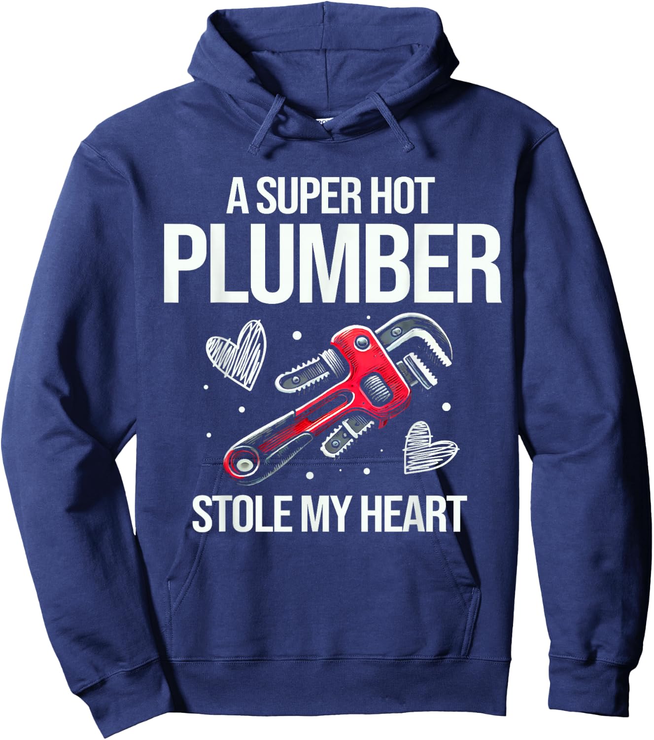 Funny Bigfoot Plumber Quote For Pipefitter Men Hoodie - Hoodie | Navy