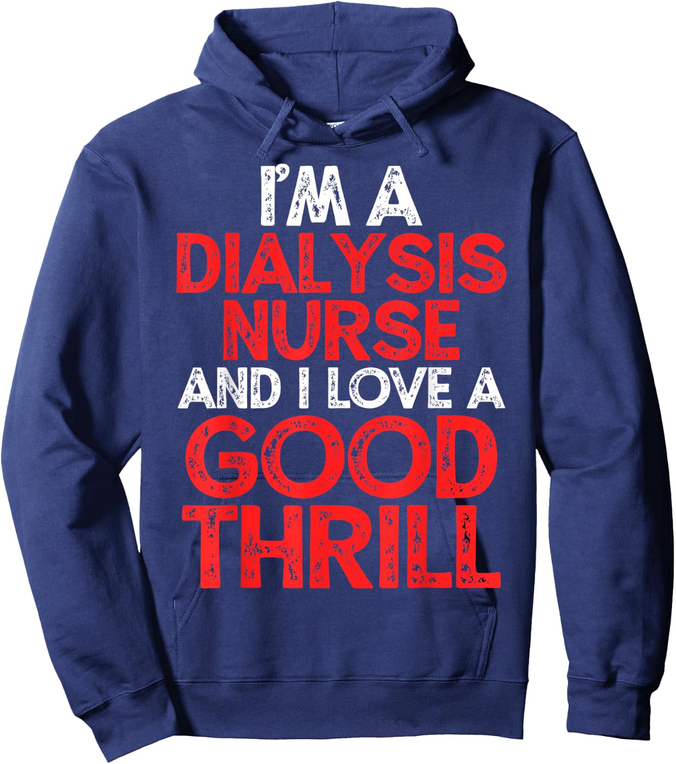 Dialysis Nurse Hoodie - Hoodie | Navy