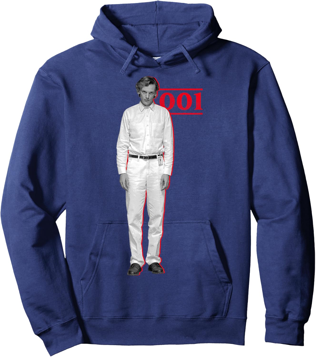 Stranger Things 4 Henry Creel Test Subject 001 Hoodie - Hoodie | Navy
