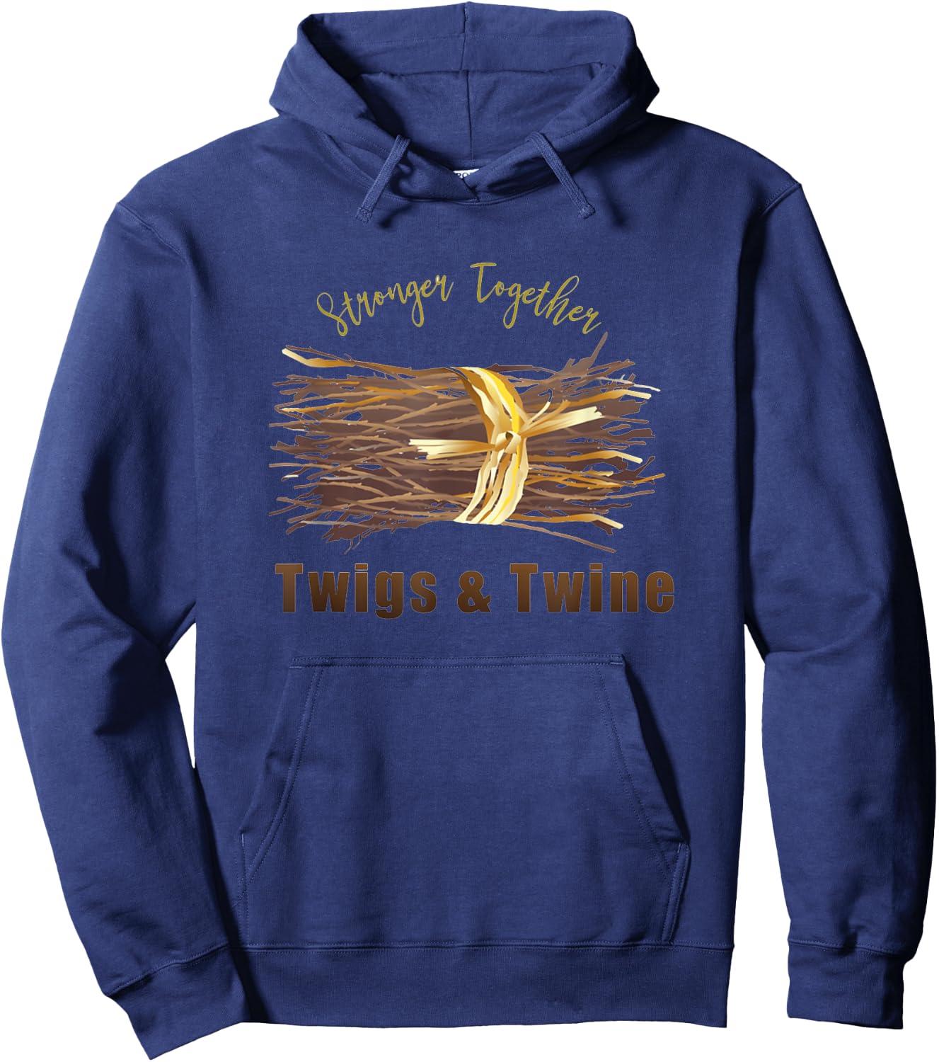 Twigs and Twine Stronger Together Hoodie - Hoodie | Navy