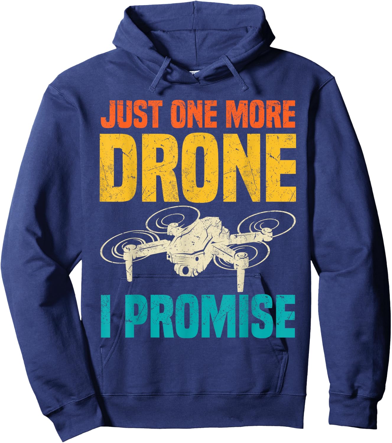 Drone Accessories - Just One More Drone - Pilot Hoodie - Hoodie | Navy