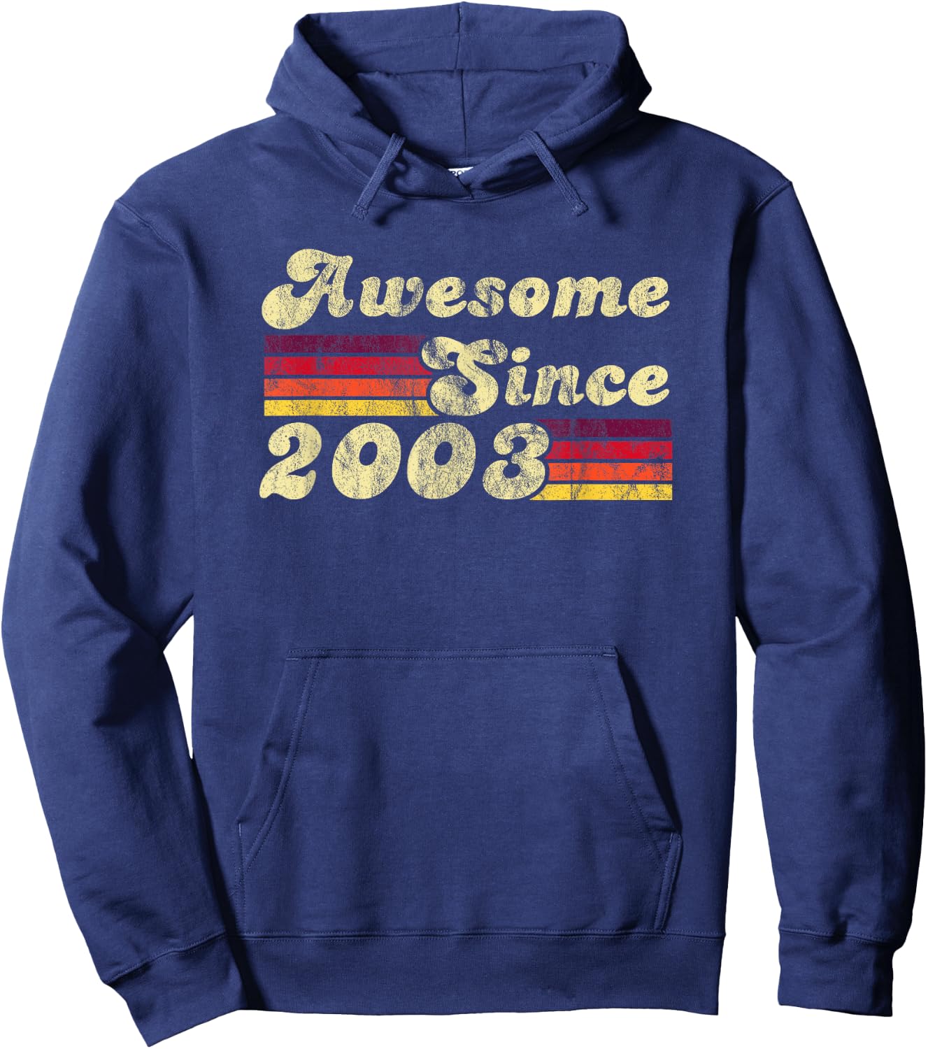 Awesome Since 2003 Vintage Gifts Hoodie - Hoodie | Navy