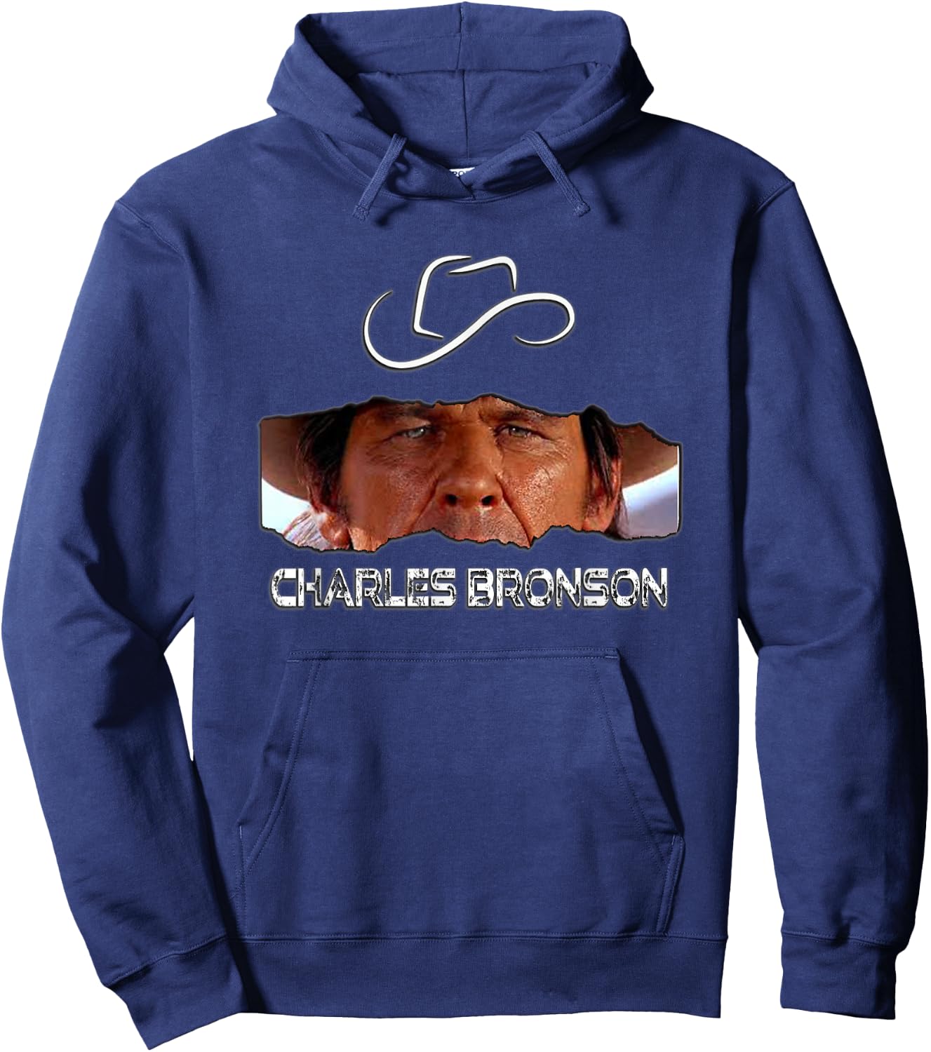 Charles Bronson_001 Hoodie - Hoodie | Navy