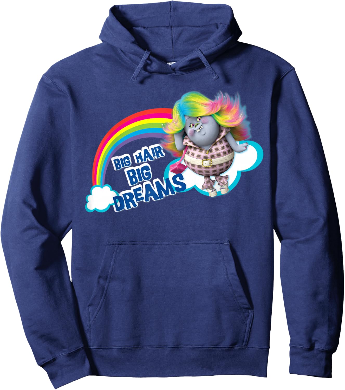 DreamWorks Trolls Big Hair Big Dreams Bridget Hoodie - Hoodie | Navy