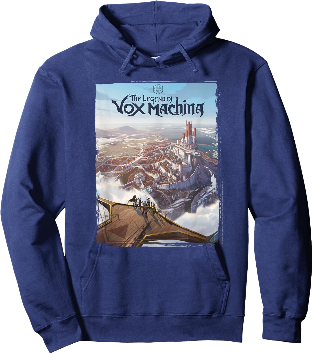 The Legend of Vox Machina Poster Art Small Hoodie - Hoodie | Navy