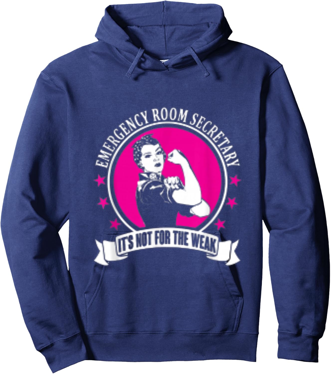 Emergency Room Secretary Hoodie - Hoodie | Navy