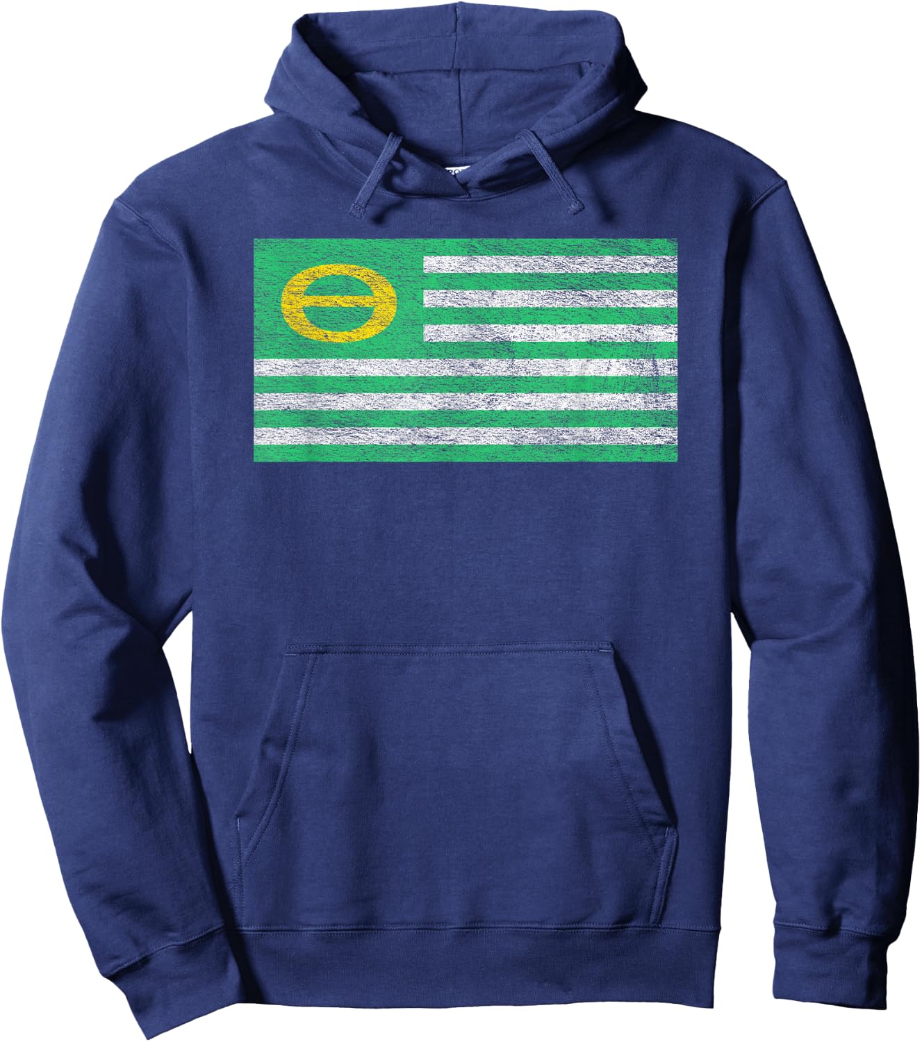 Ecology Flag Environmentalism Earth Day Hoodie - Hoodie | Navy
