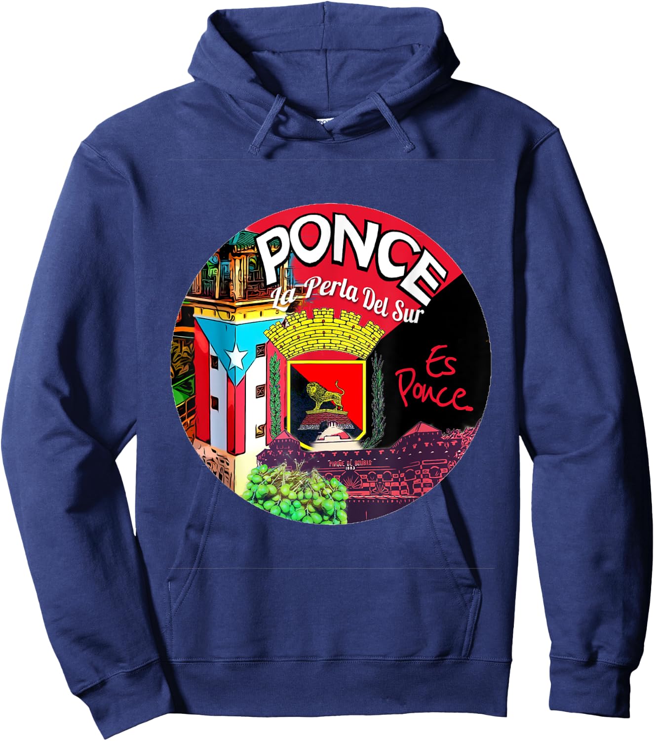ponce es ponce Puerto Rico Izis la Enfermera Hoodie - Hoodie | Navy