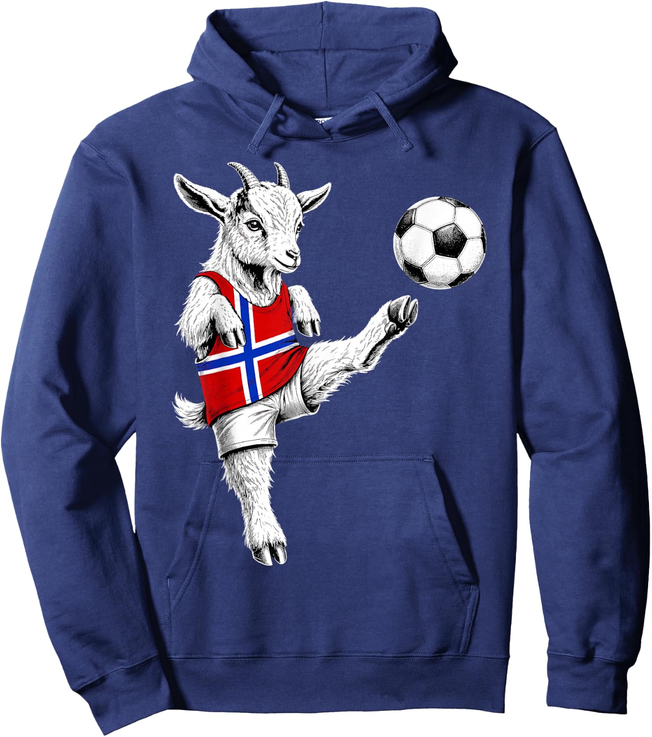 Norwegian Flag Men Women Kids Norway Hoodie - Hoodie | Navy