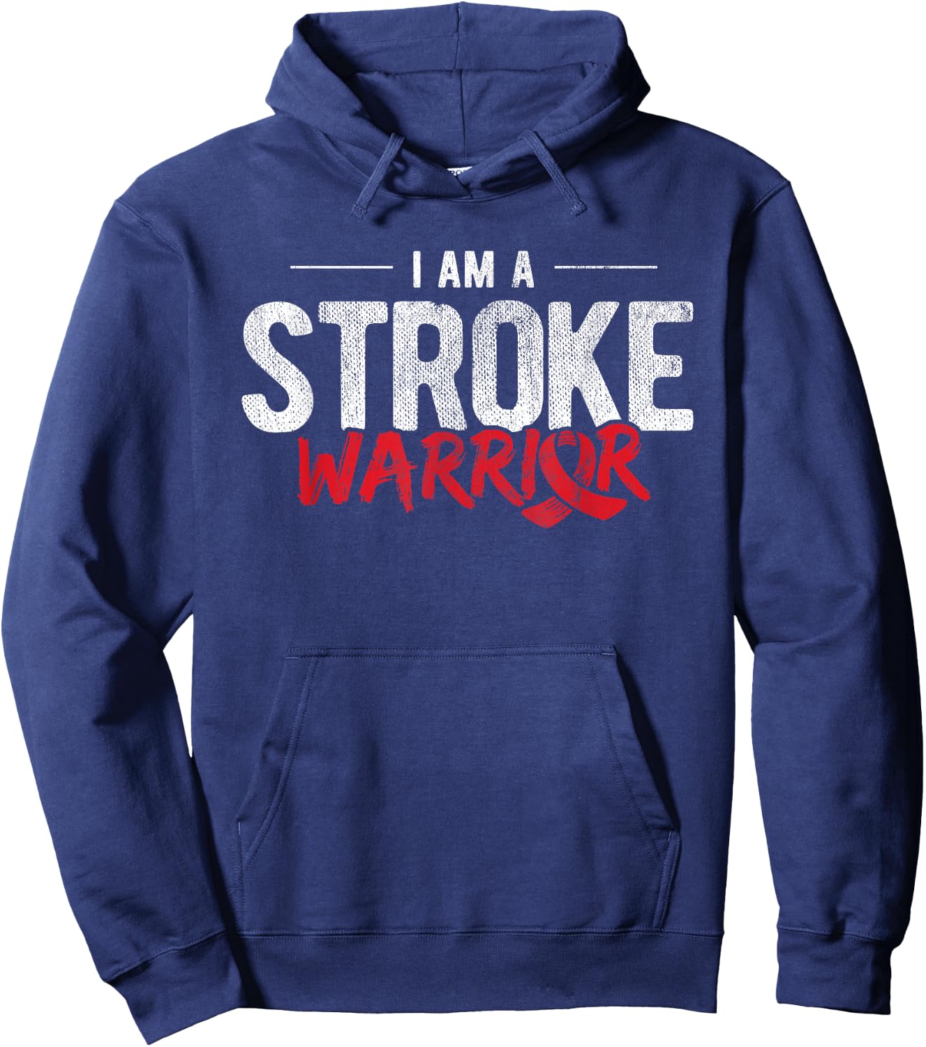 Stroke Awareness I Am A Stroke Survivor Hoodie - Hoodie | Navy