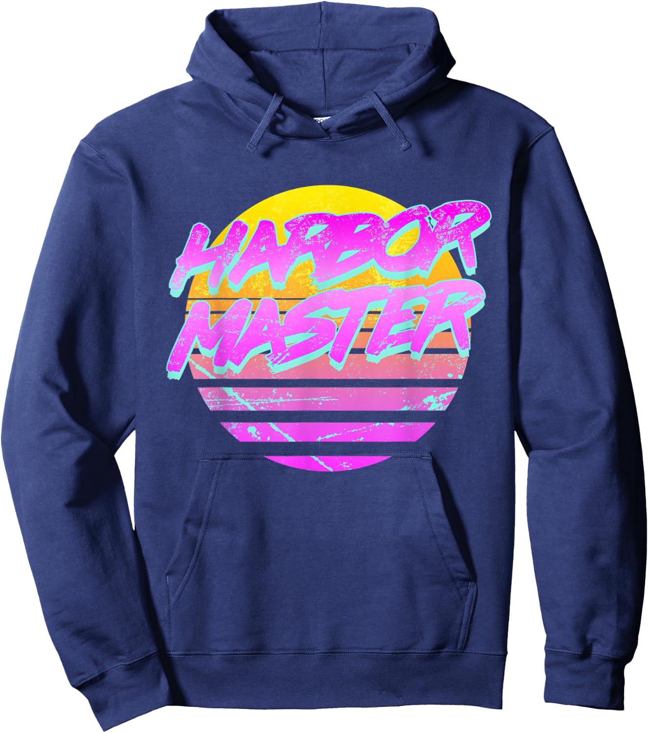 Vintage Retro Harbor Master Hoodie - Hoodie | Navy