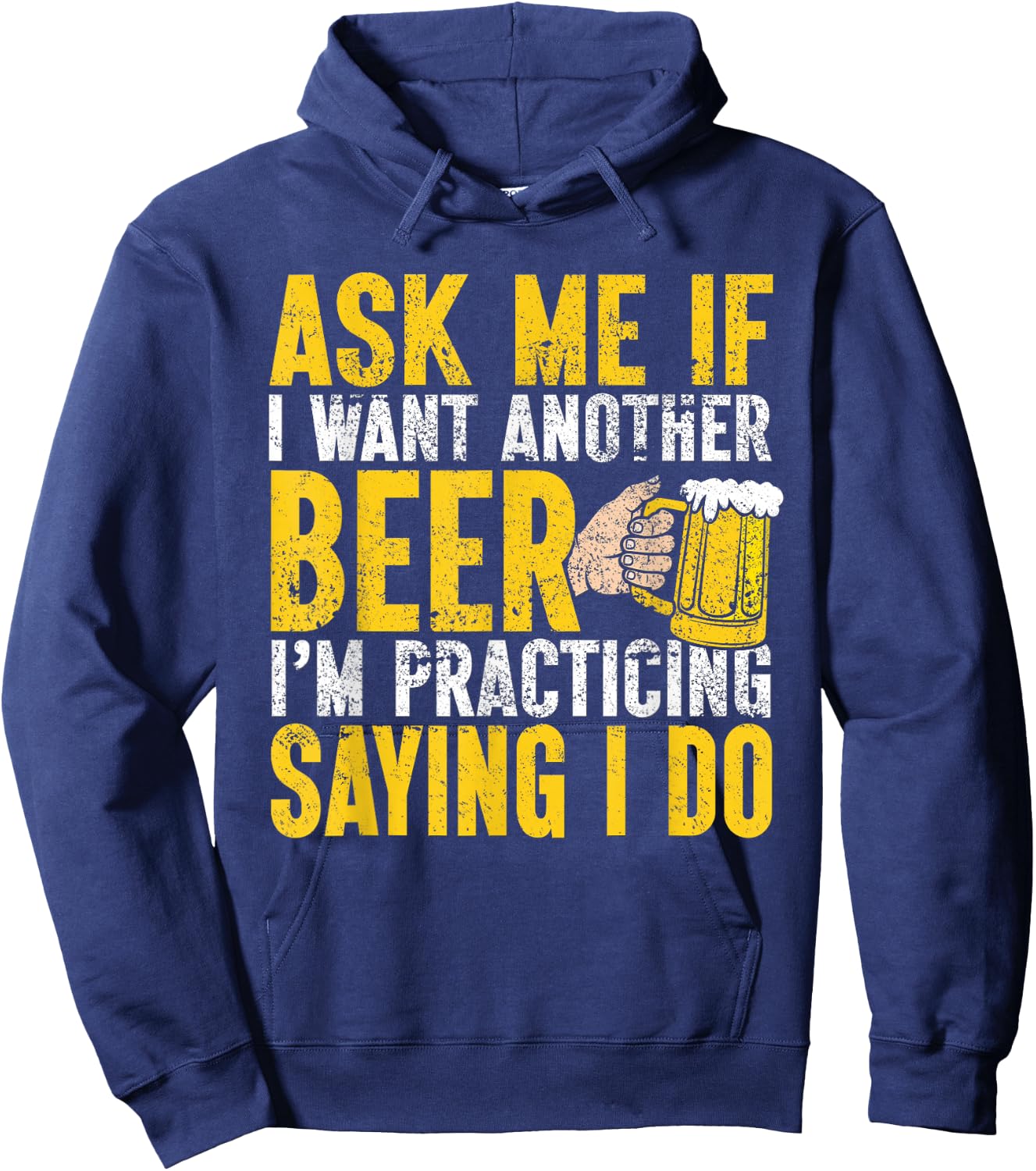 Bachelor Party Groom Groomsmen Hoodie - Hoodie | Navy