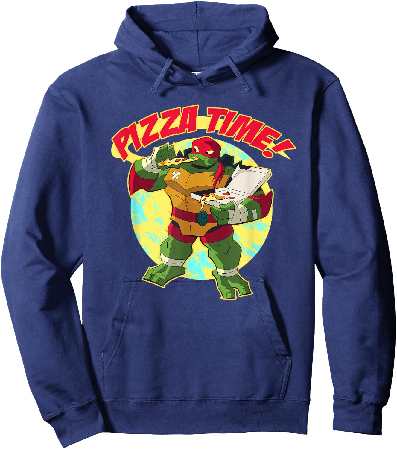 Raphael - Pizza Time! Hoodie - Hoodie | Navy