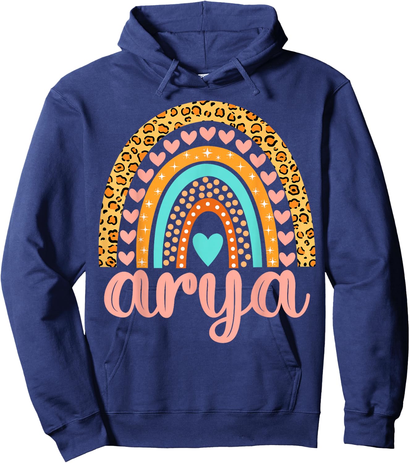 Arya Arya Name Birthday Shirt Gift Hoodie - Hoodie | Navy
