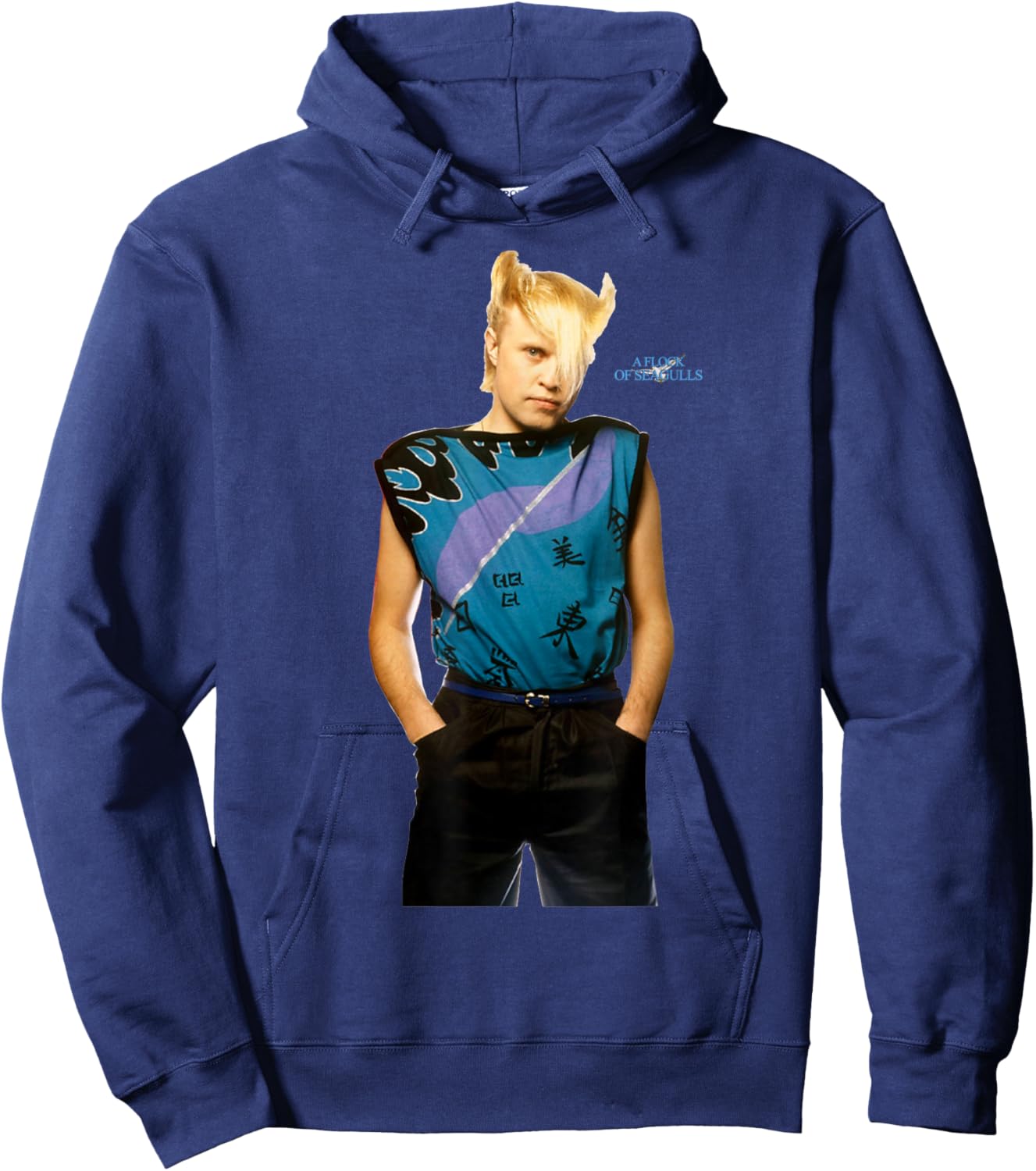 A Flock of Seagulls - Mike Score Hoodie - Hoodie | Navy