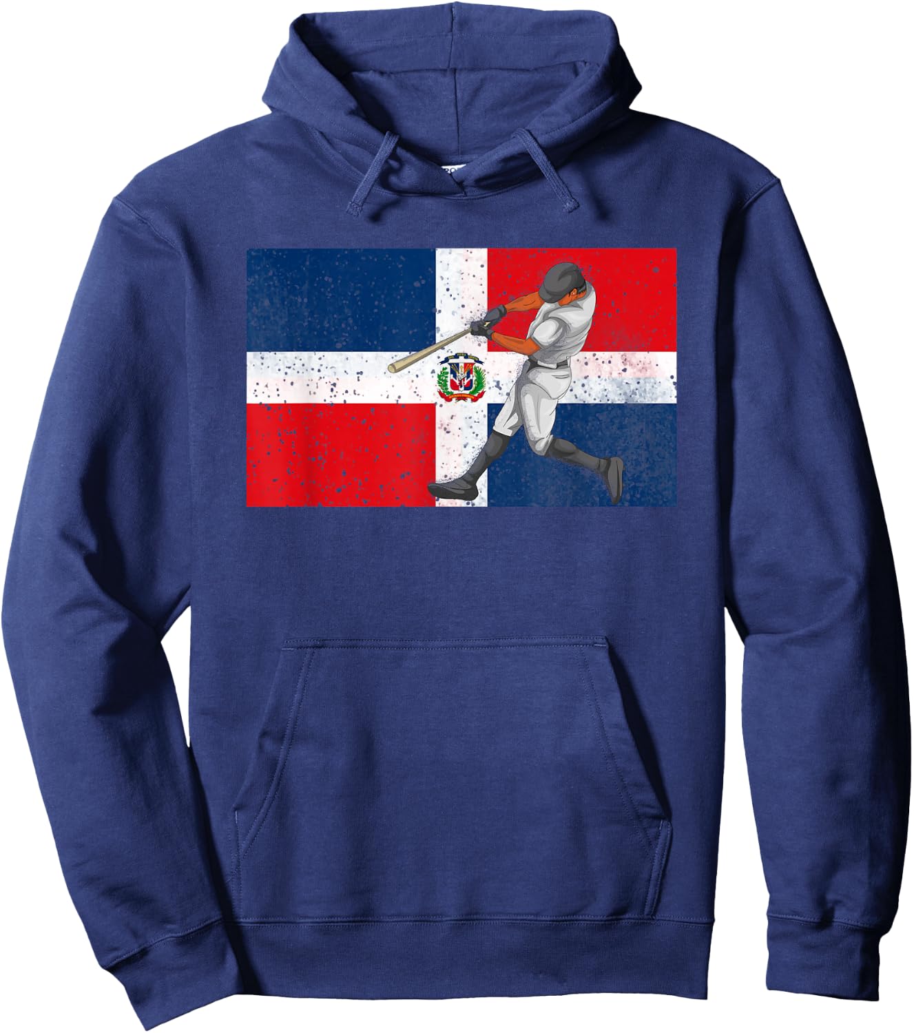 Dominican Republic Baseball Dominicana Hoodie - Hoodie | Navy