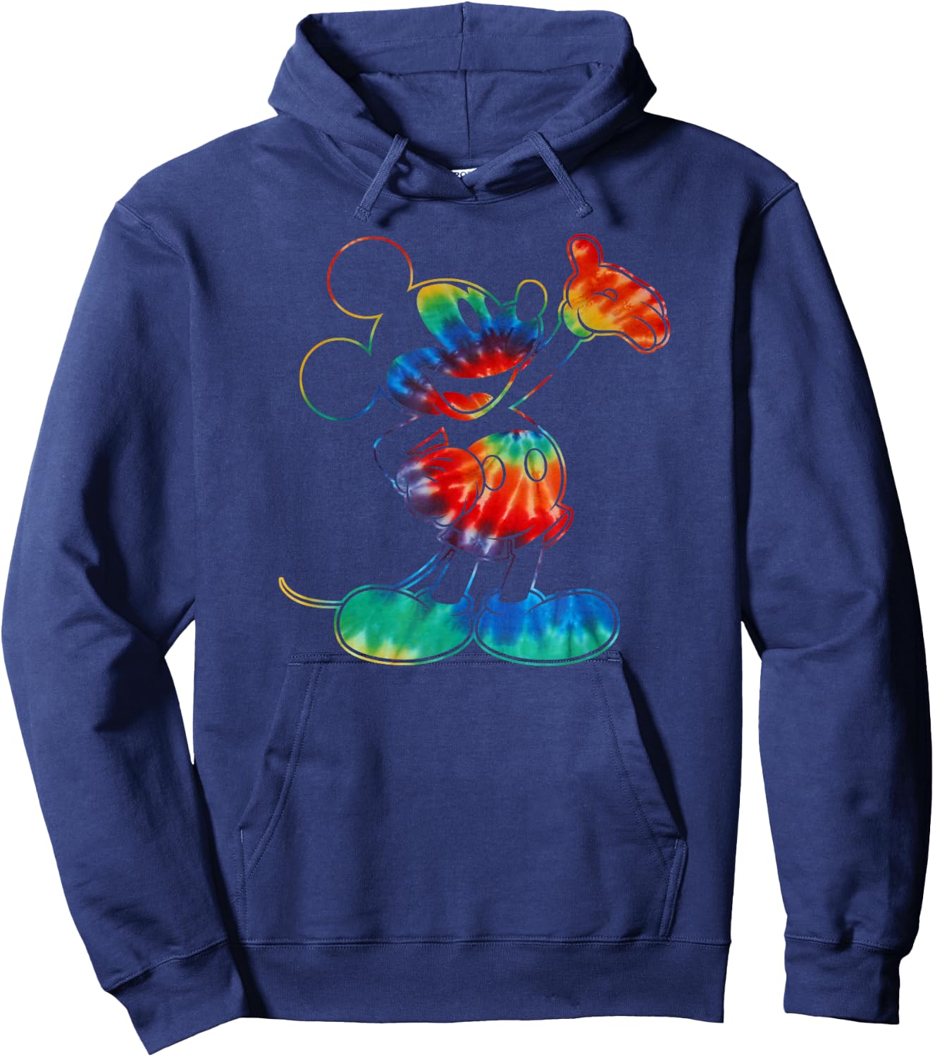 Disney - Tie Dye Mickey Mouse Hoodie - Hoodie | Navy