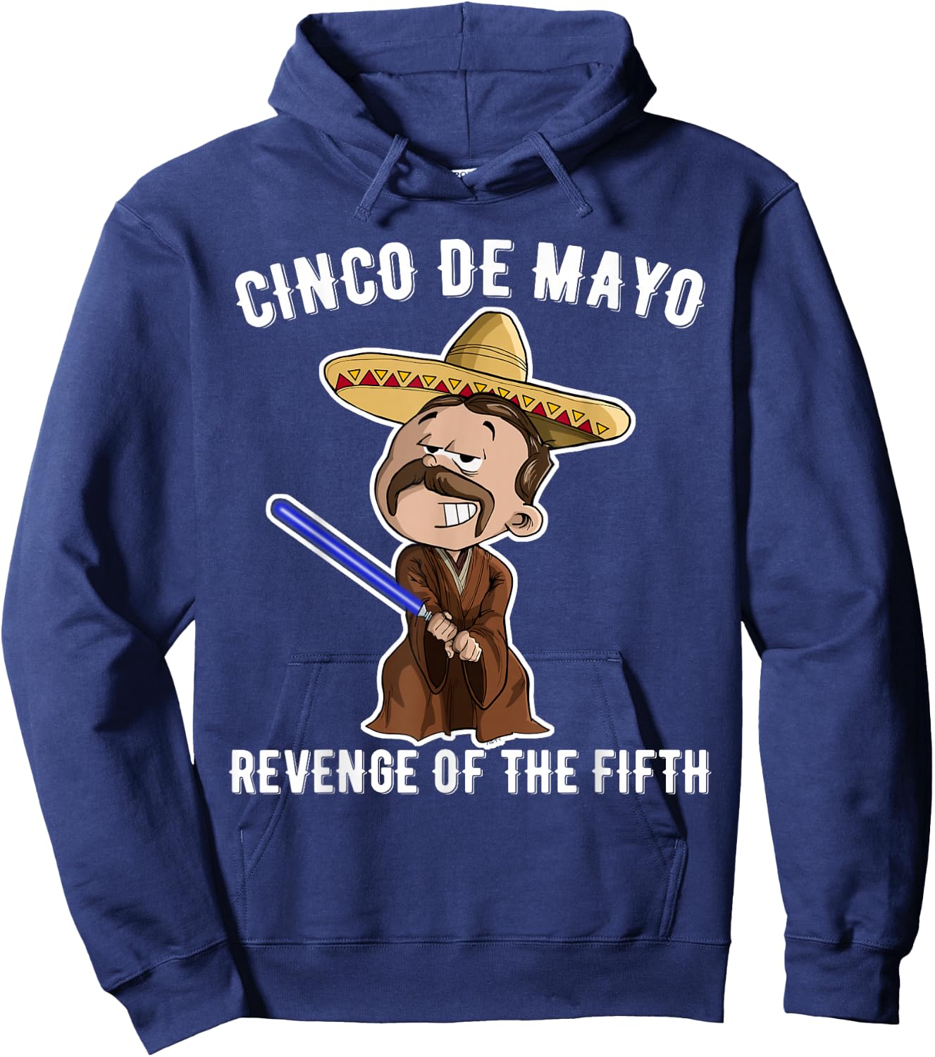 Cinco De Mayo: Revenge of the Fifth shirt funny Hoodie - Hoodie | Navy