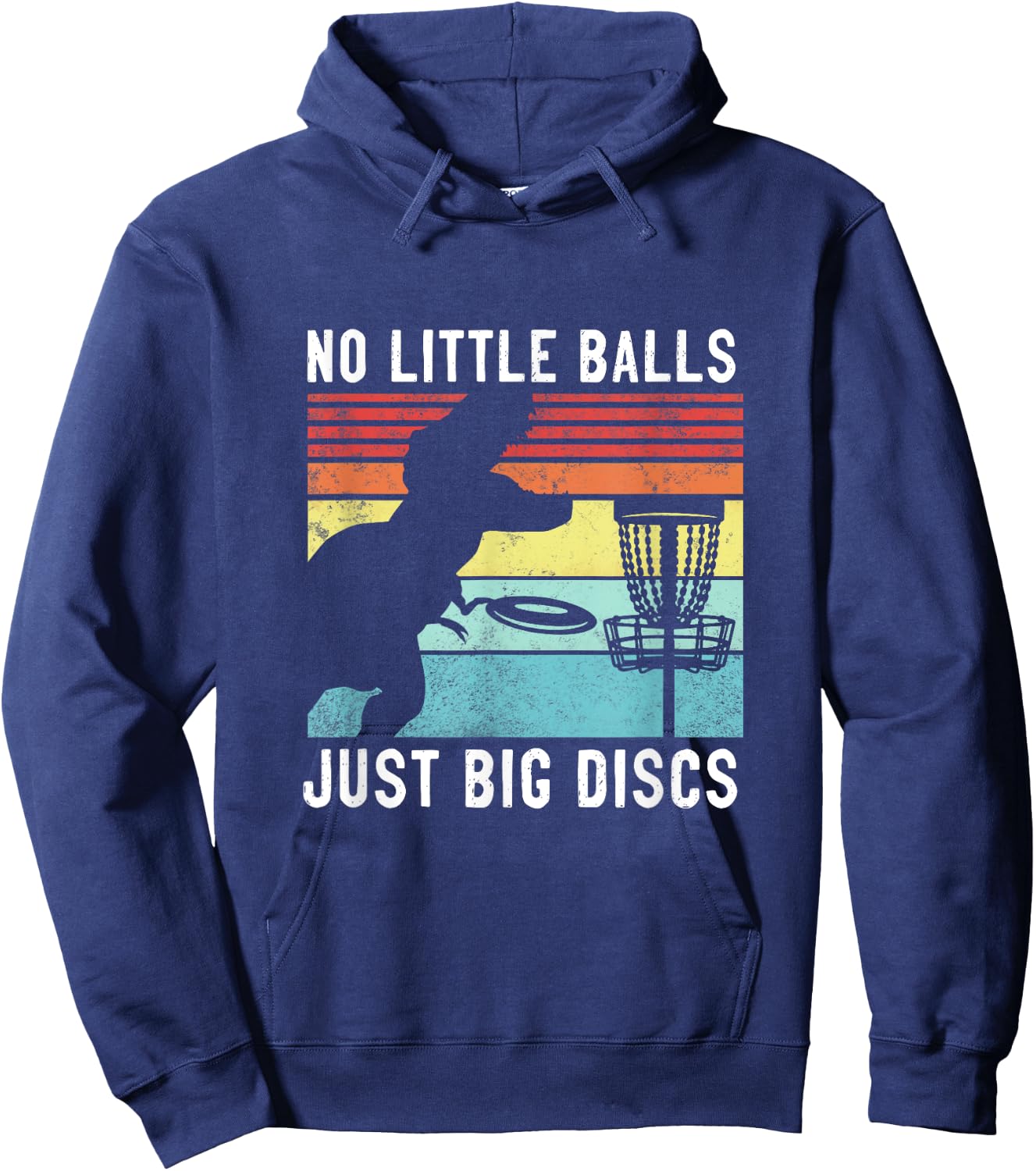 Funny Disc Golf Hoodie - Hoodie | Navy