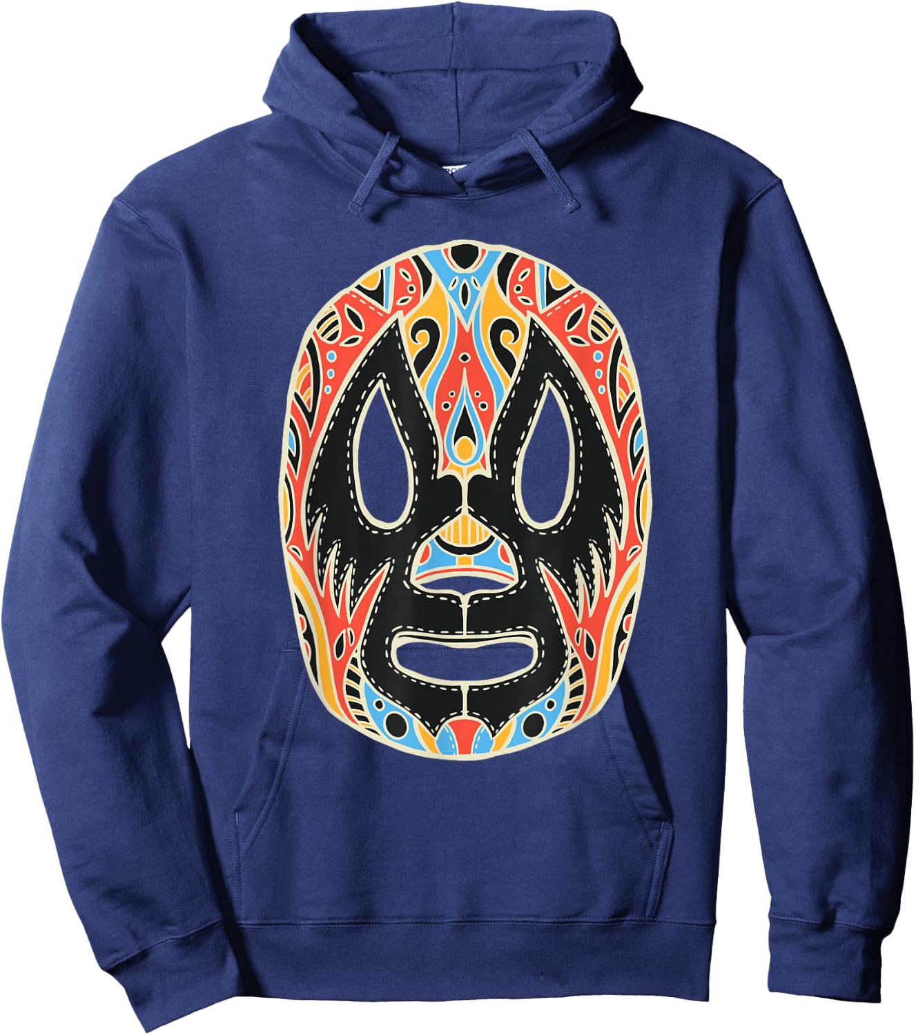 Funny Costume Wrestling Lucha Libre Hoodie - Hoodie | Navy