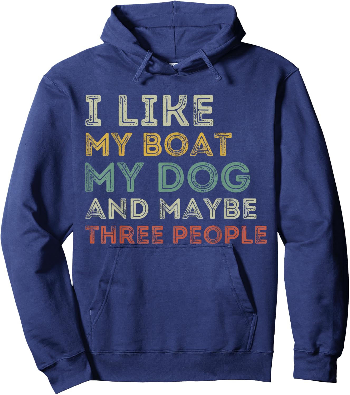 Funny Boating Gifts Women Boaters Boat Owner Hoodie - Hoodie | Navy