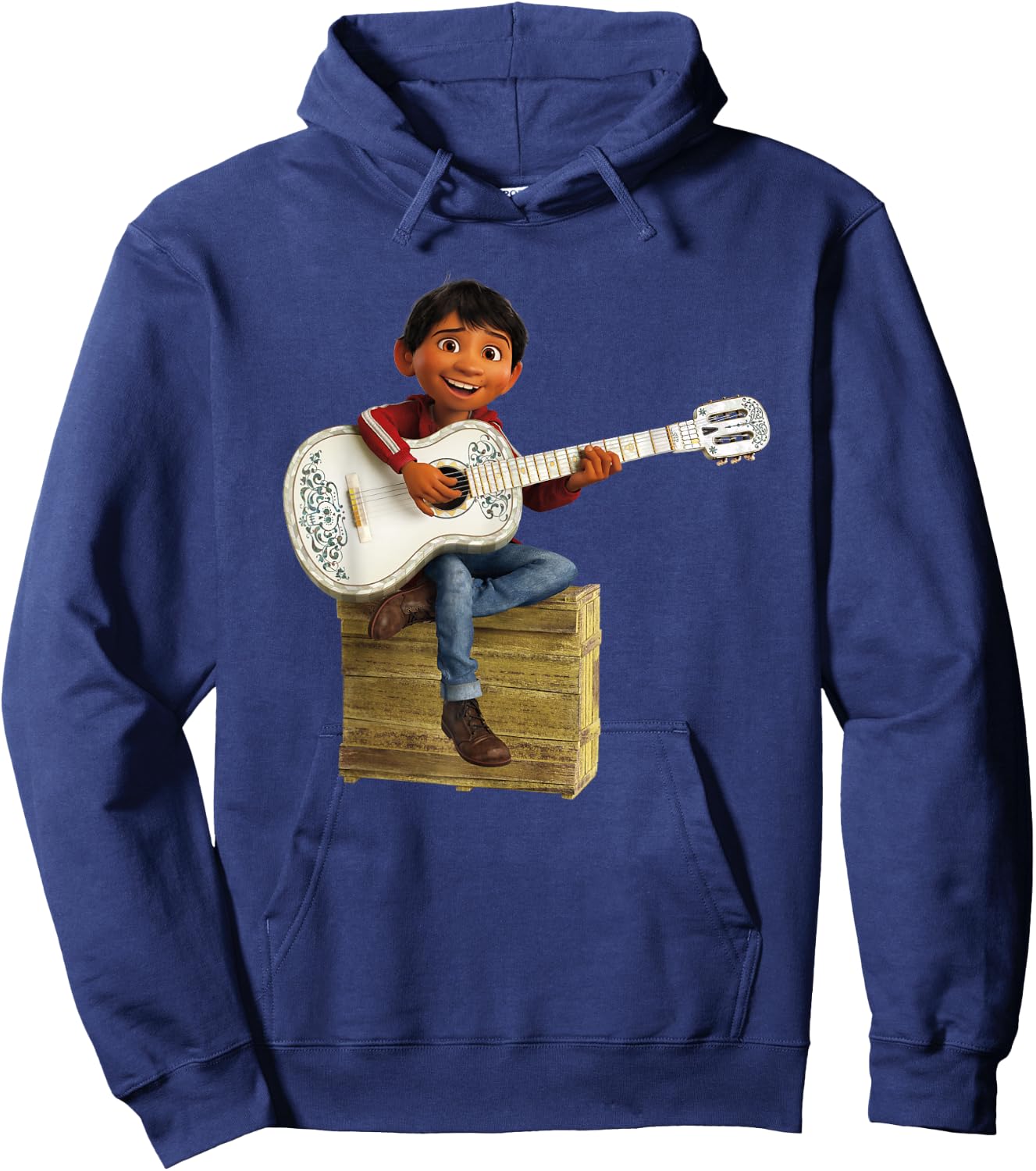 Disney Pixar Coco Miguel Rivera Playing Guitar Hoodie - Hoodie | Navy