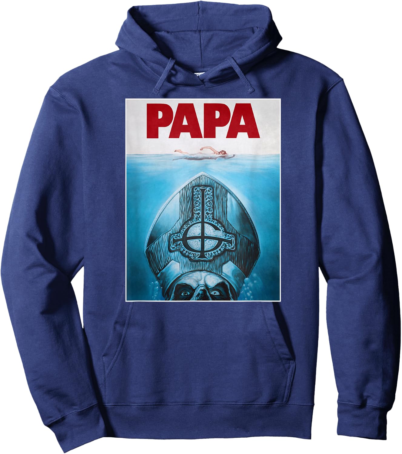 Ghost - Dad Poster Hoodie - Hoodie | Navy