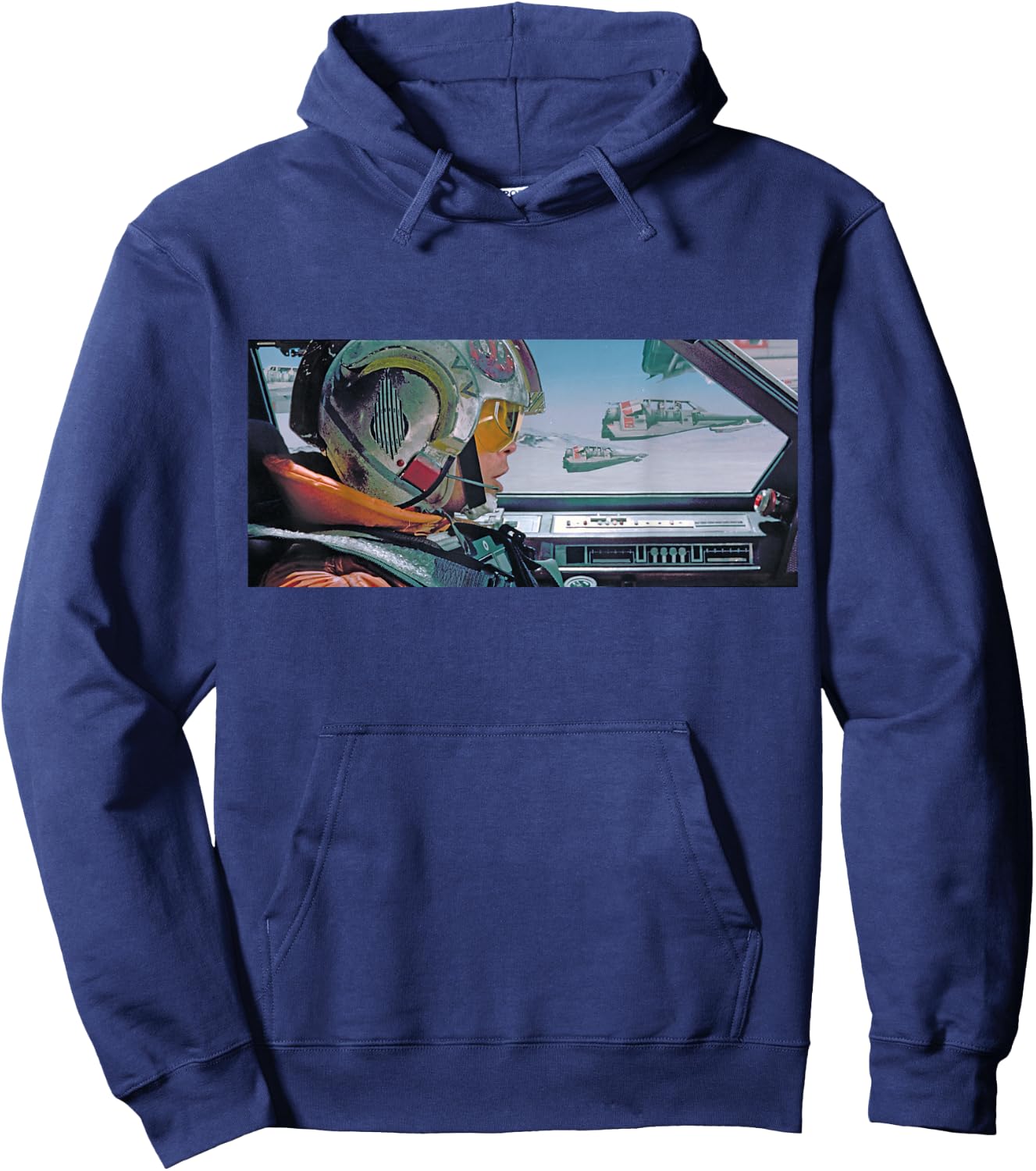 Star Wars Luke Skywalker X-Wing Fighter Pilot Hoodie - Hoodie | Navy