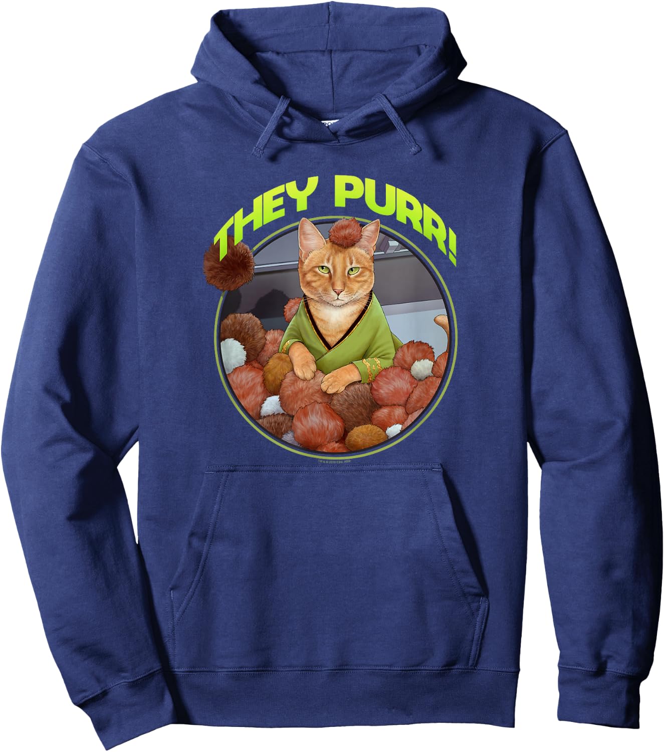 Star Trek They Purr Hoodie - Hoodie | Navy