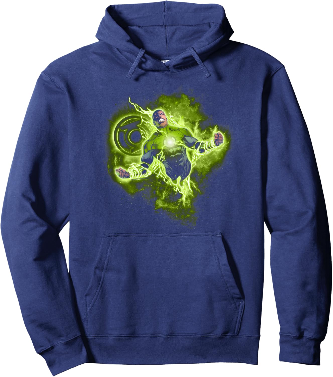 Green Lantern Lantern Nebula Hoodie - Hoodie | Navy