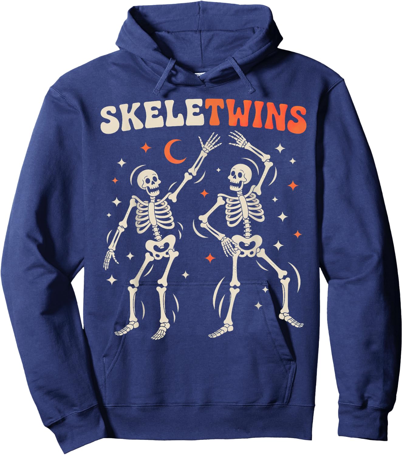 Twins Halloween Skeletwins Hoodie - Hoodie | Navy