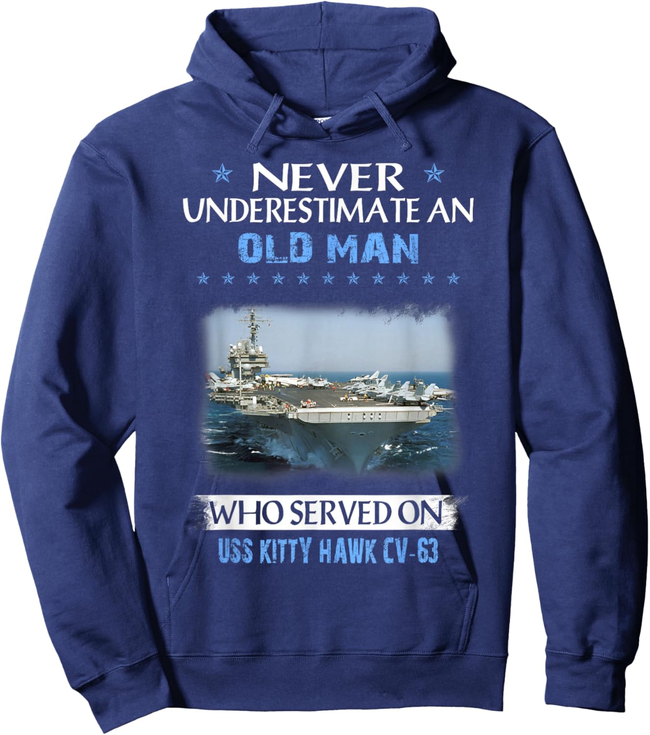 USS Kitty Hawk CV-63 Veterans Day Christmas Hoodie - Hoodie | Navy