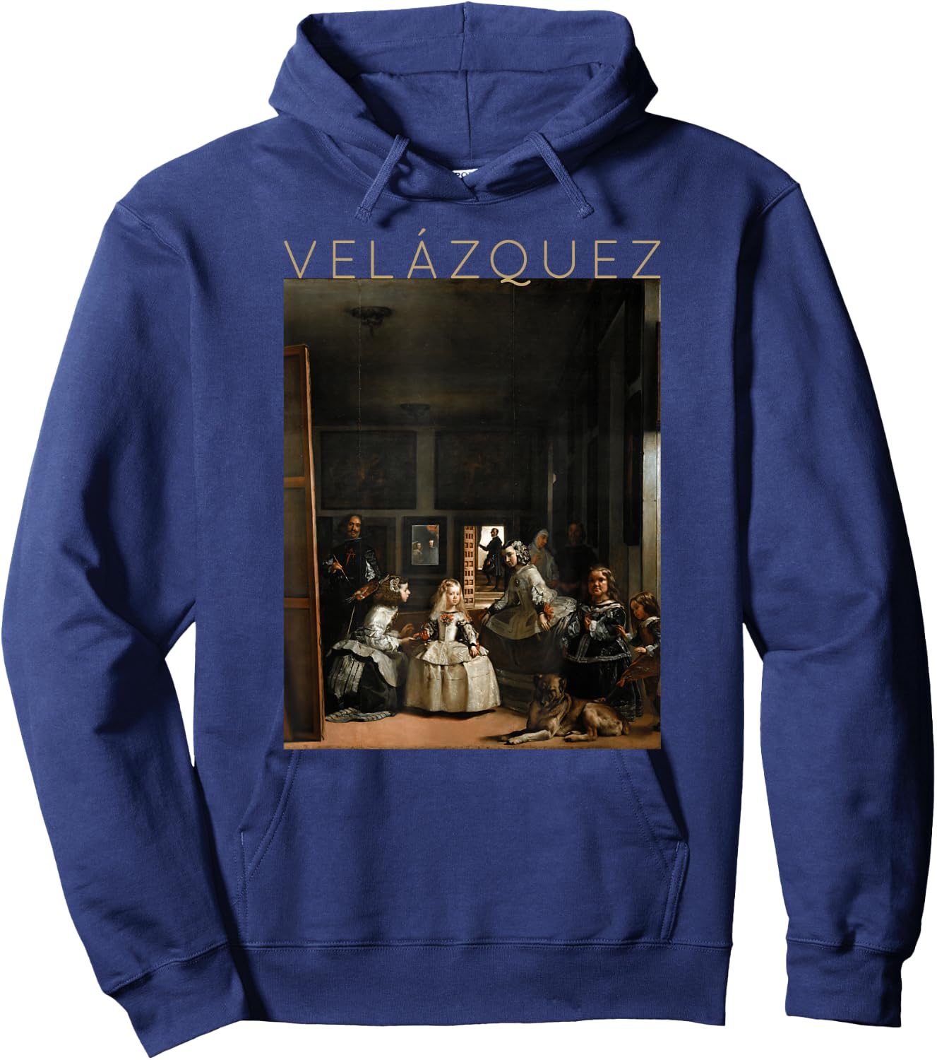 Diego Velázquez - Las Meninas - Art Hoodie - Hoodie | Navy
