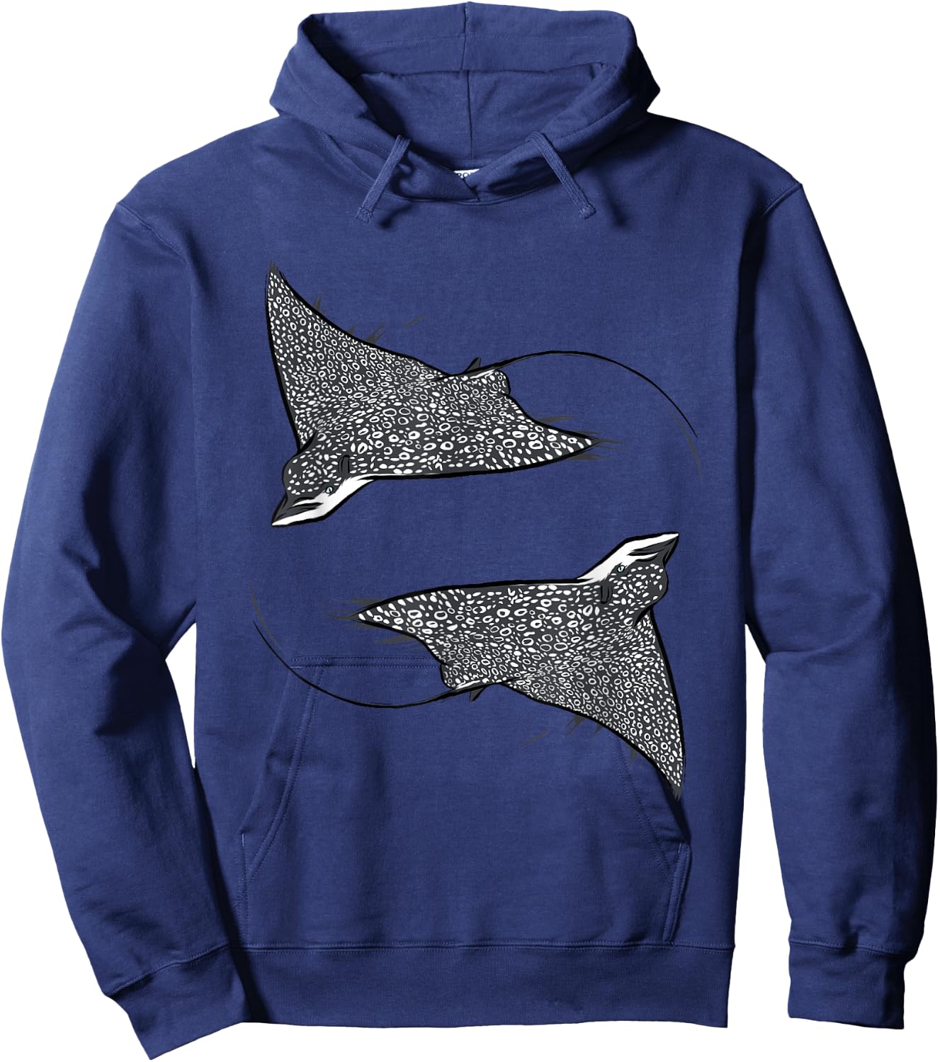 Speckled Eagle Ray Hoodie - Hoodie | Navy
