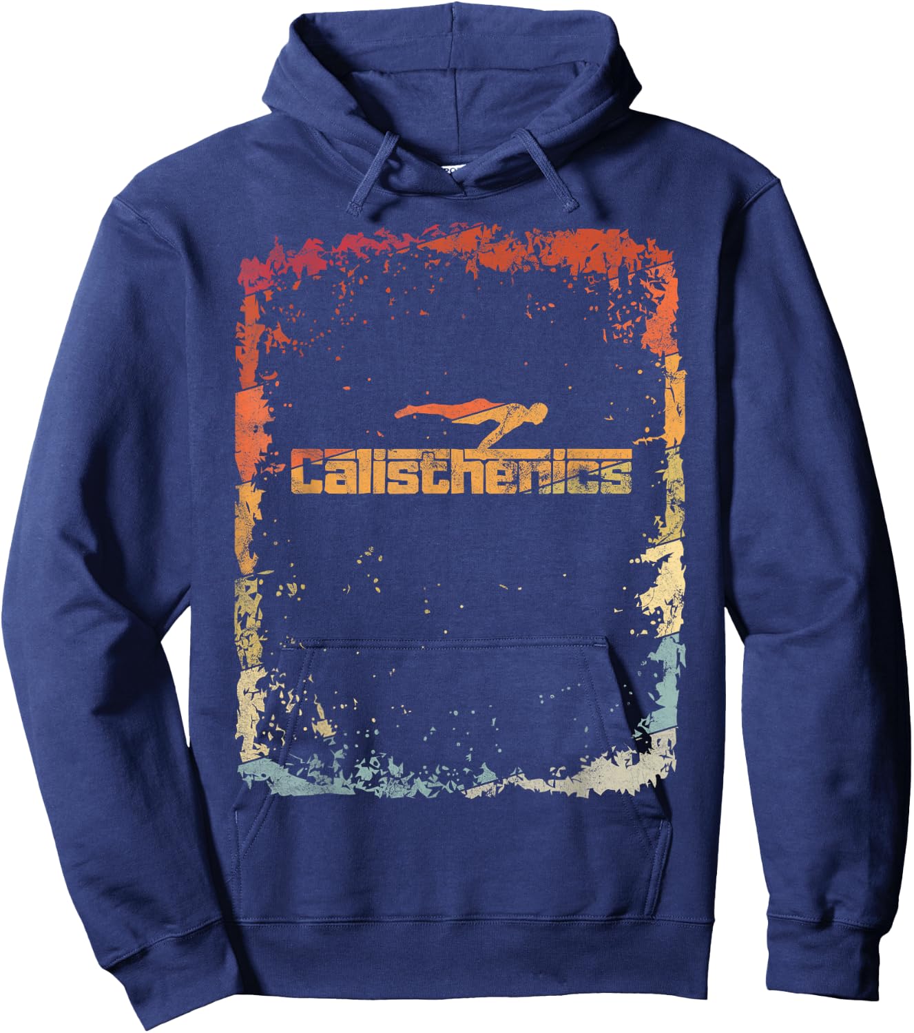 Calisthenics Retro Vintage Gift Hoodie - Hoodie | Navy