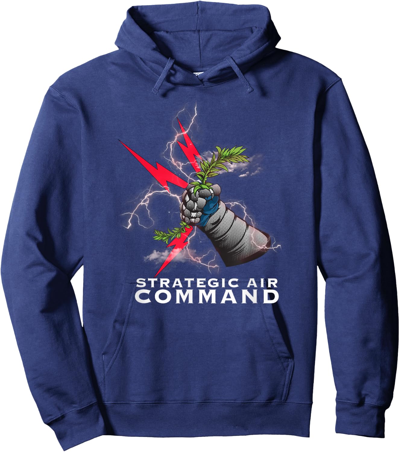 Strategic Air Command Sac Usaf Hoodie - Hoodie | Navy
