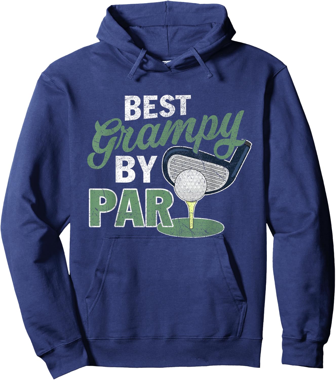 Best Grampy By Par Fathers Day Golf Sports Hoodie - Hoodie | Navy