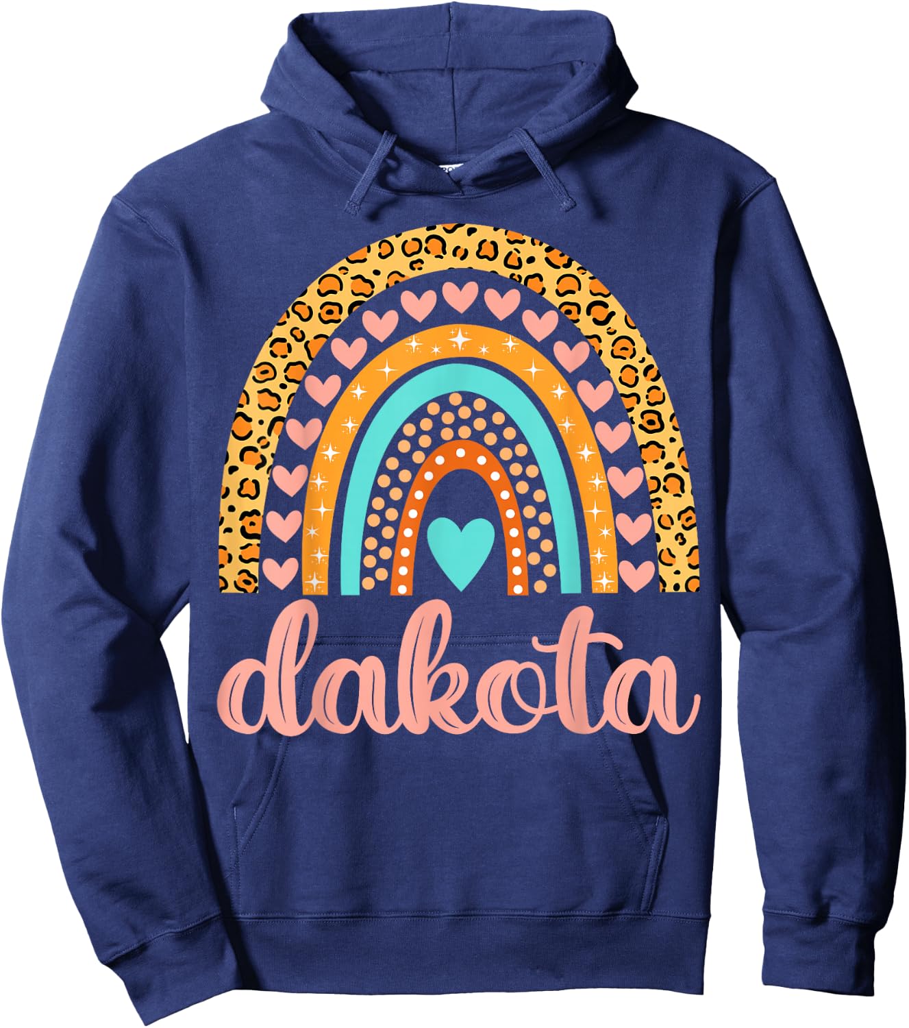 Dakota Dakota Name Birthday Shirt Gift Hoodie - Hoodie | Navy