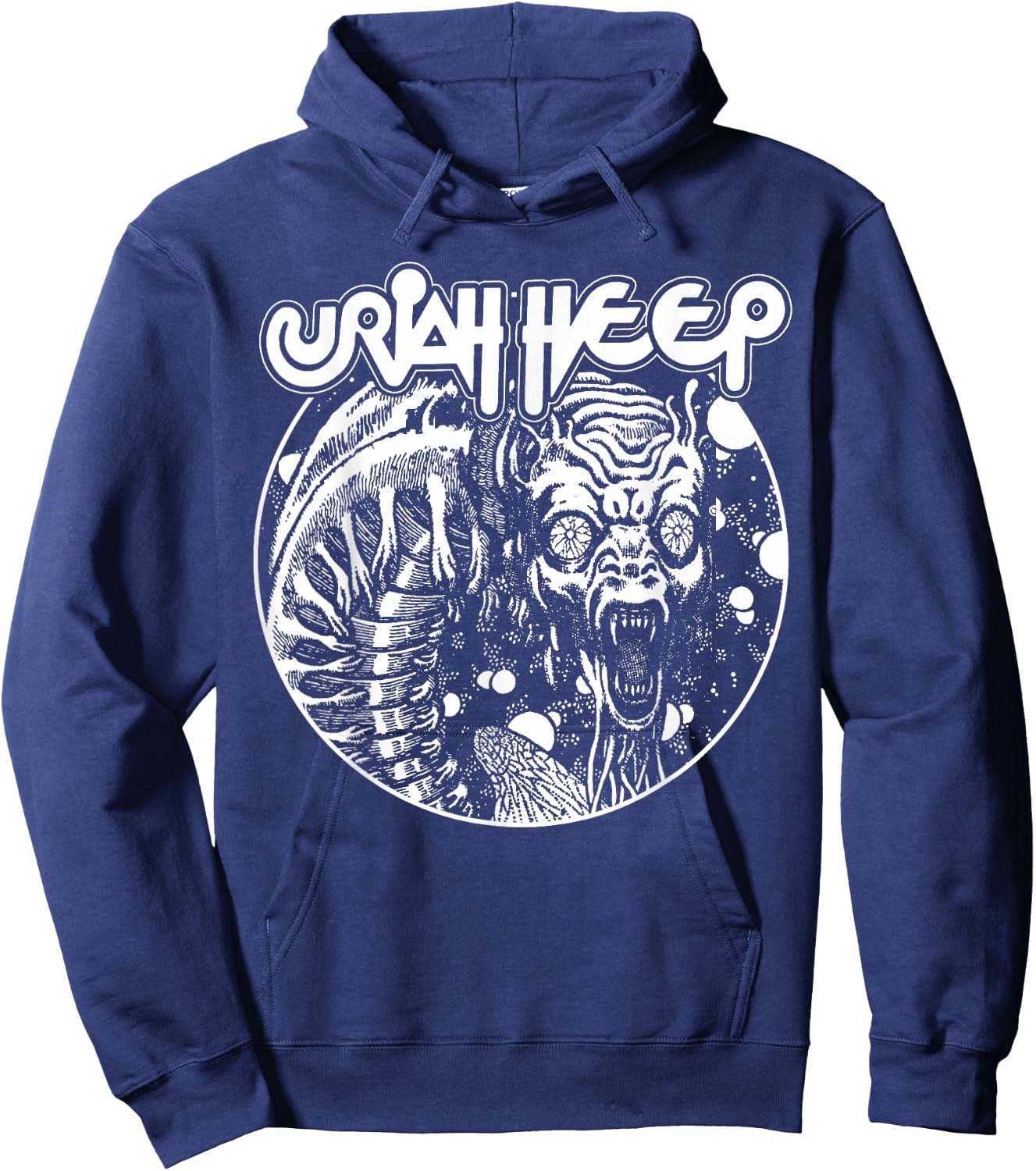 Uriah Heap - Winged Worm Hoodie - Hoodie | Navy