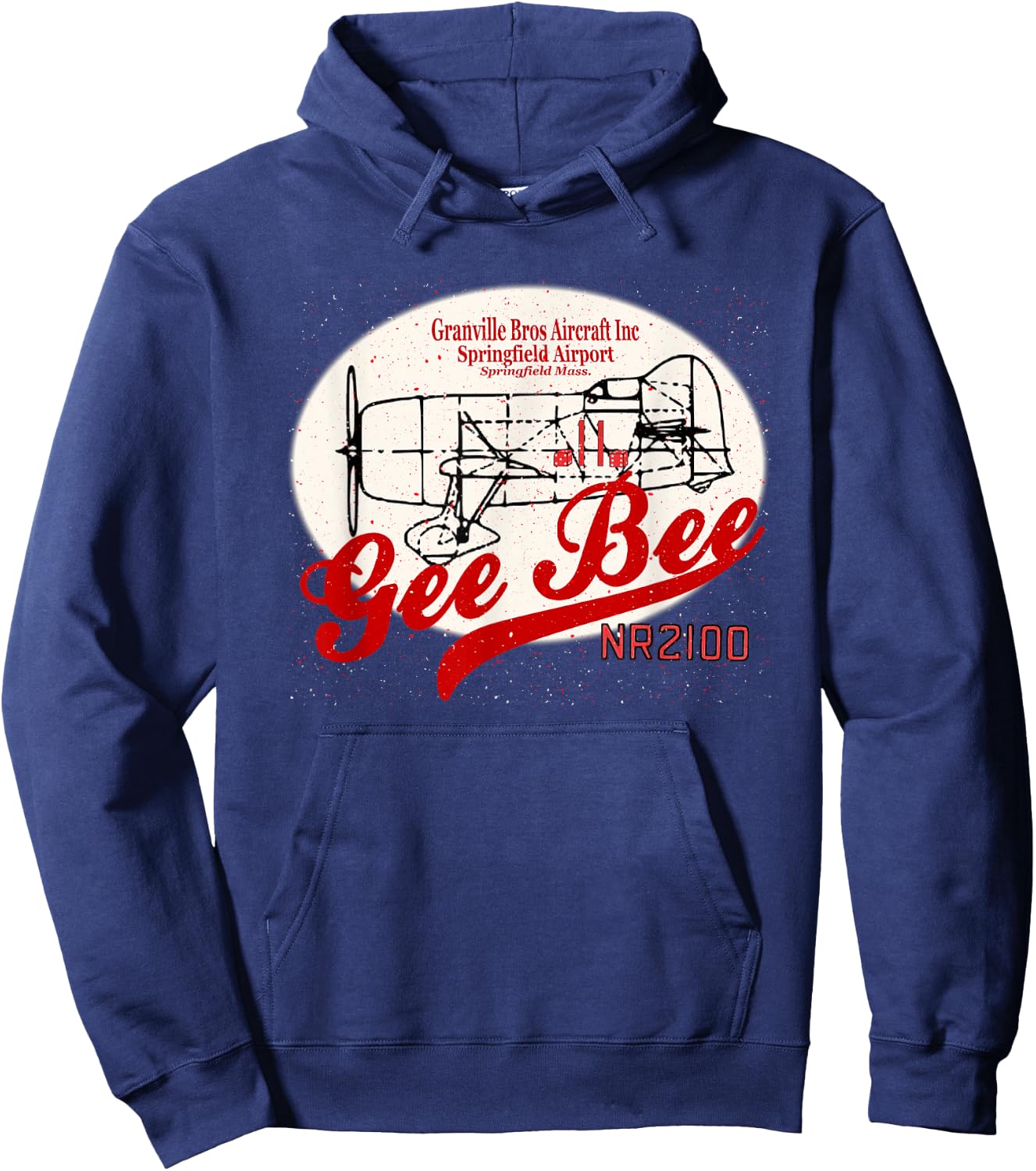 Gee Bee Model R Super Sportster Hoodie - Hoodie | Navy