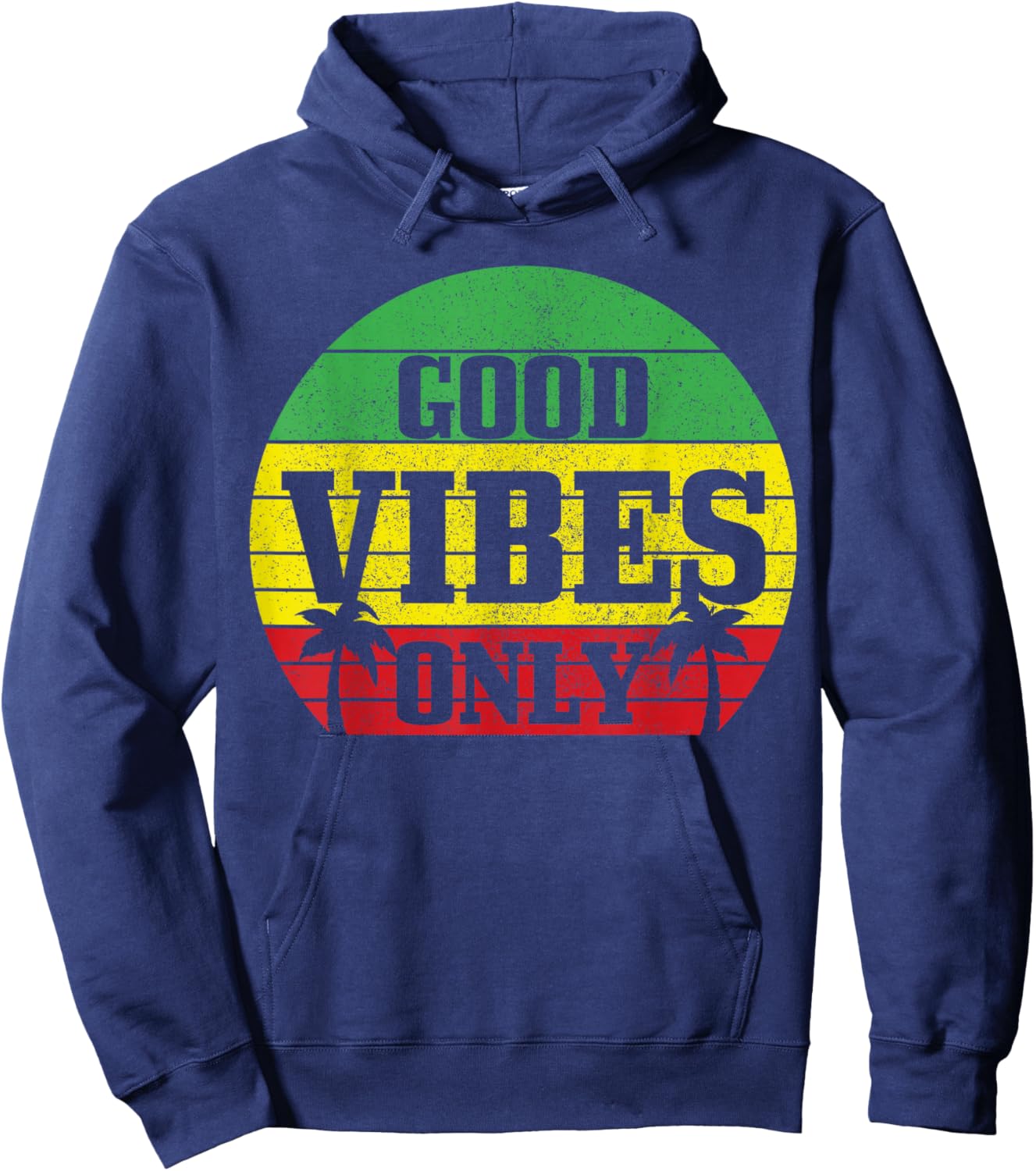Reggae Music Rastafari Jamaica Rasta Gift Hoodie - Hoodie | Navy