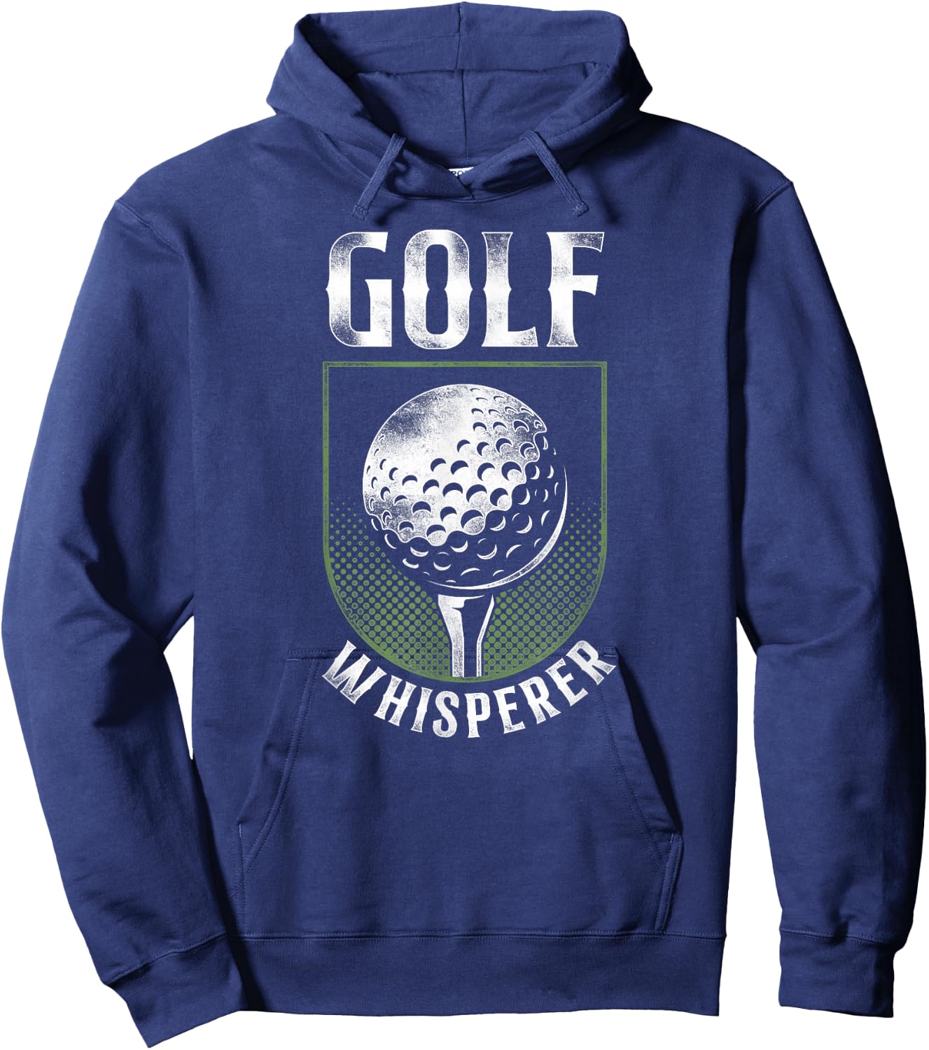 Golf Vintage Ball Golf Whisperer Hoodie - Hoodie | Navy