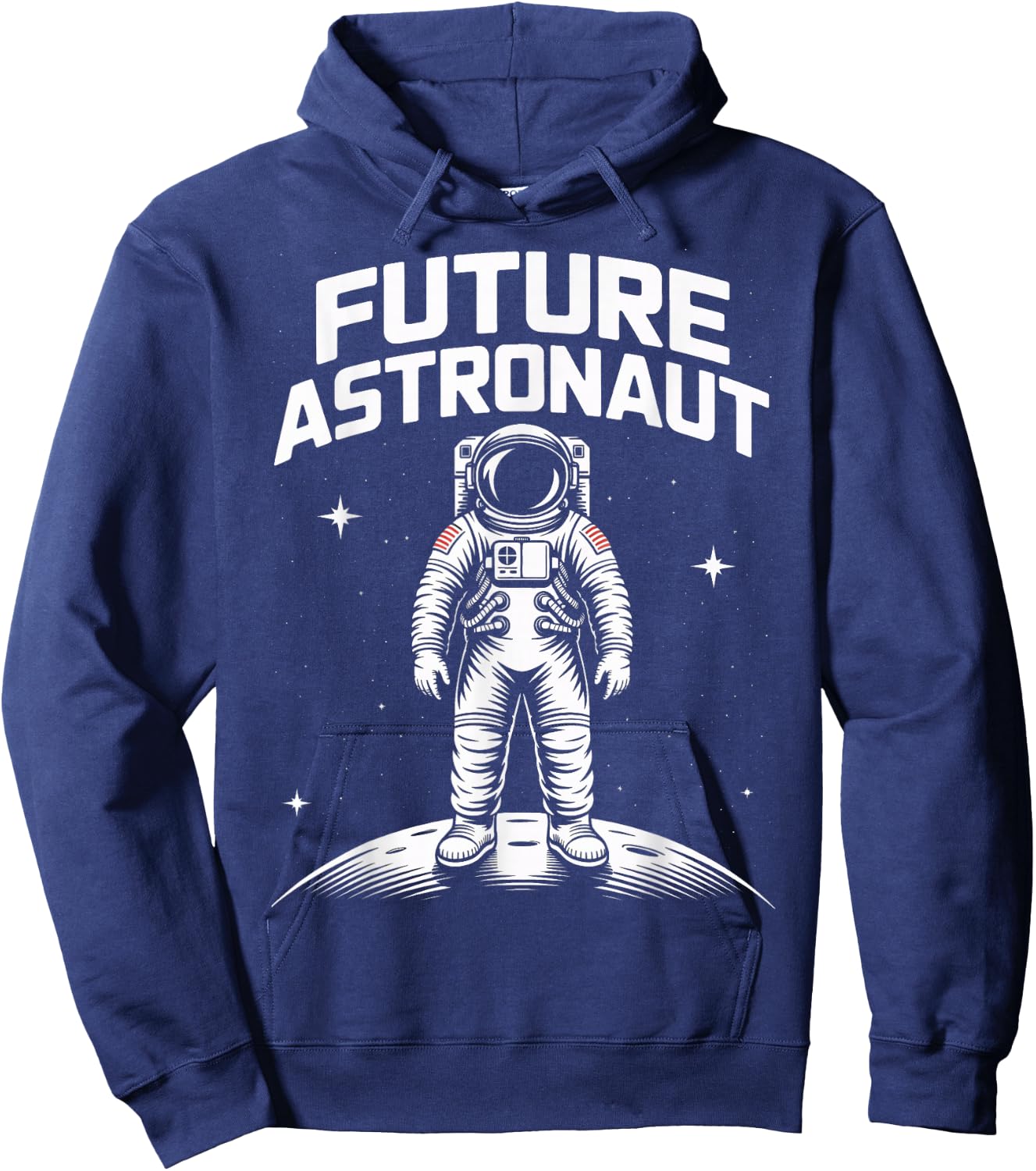 Kids Space Explorer Future Astronaut Spacewalk Hoodie - Hoodie | Navy