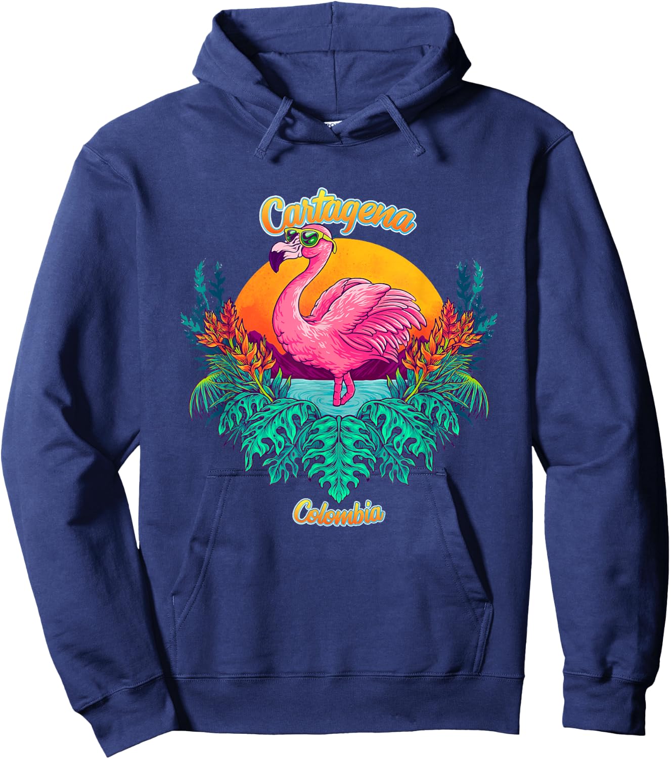 Cartagena Souvenir - Colombia Reminder Hoodie - Hoodie | Navy