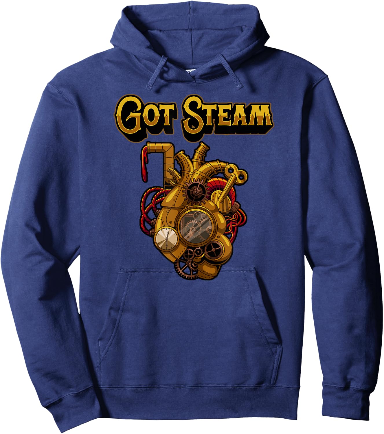 Steampunk Mechanics Victorian Cosplay Steampunk Hoodie - Hoodie | Navy
